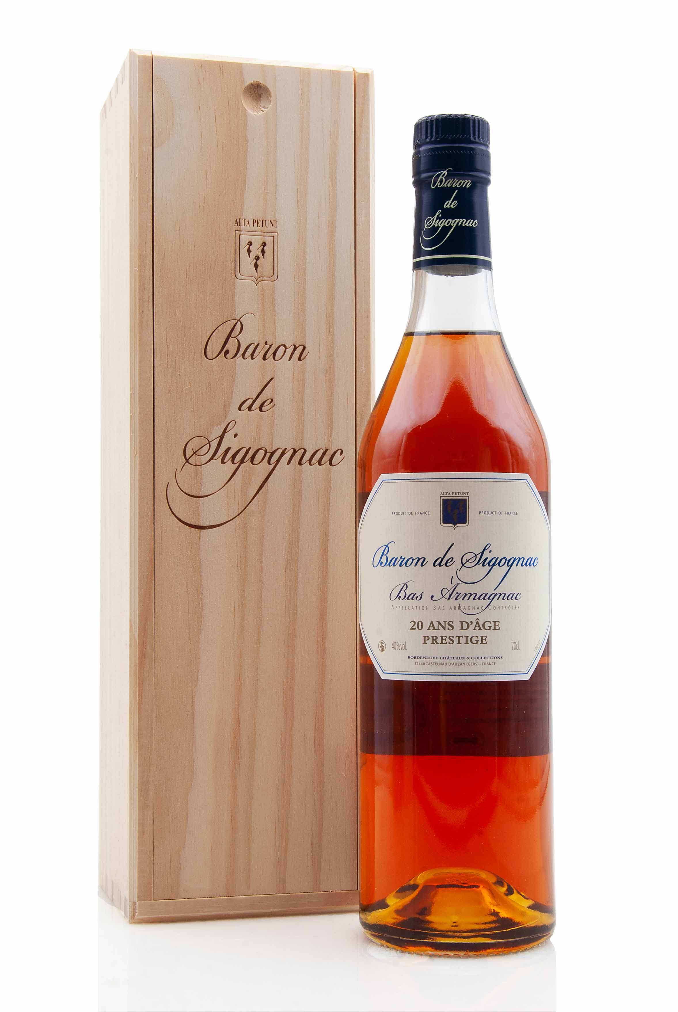 Baron de Sigognac 20 Year Old - Bas Armagnac | Abbey Whisky Online