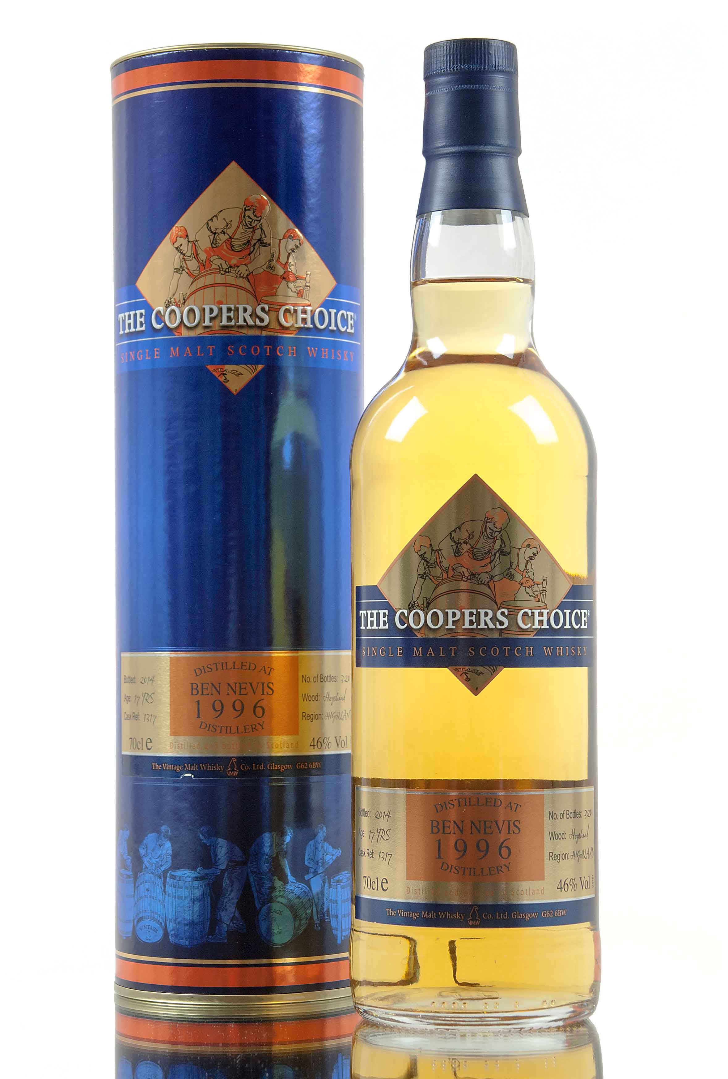 Ben Nevis 17 Year Old - 1996 / The Coopers Choice / Cask 1317