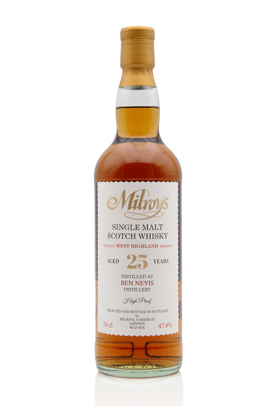 Ben Nevis 25 Year Old - 1996 | Cask 20 | Milroy's of Soho | Abbey Whisky Online