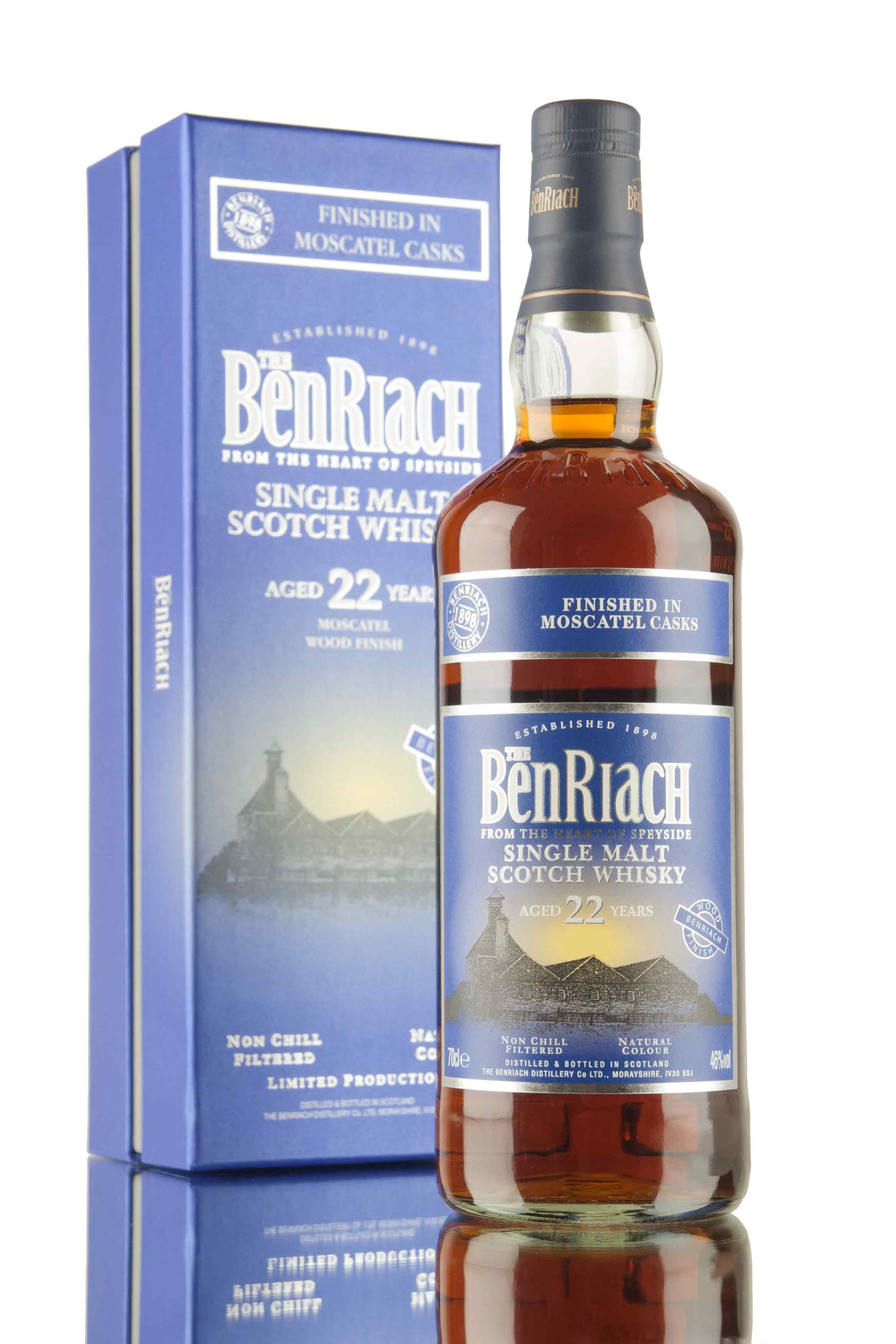 BenRiach 22 Year Old Moscatel Cask Finish