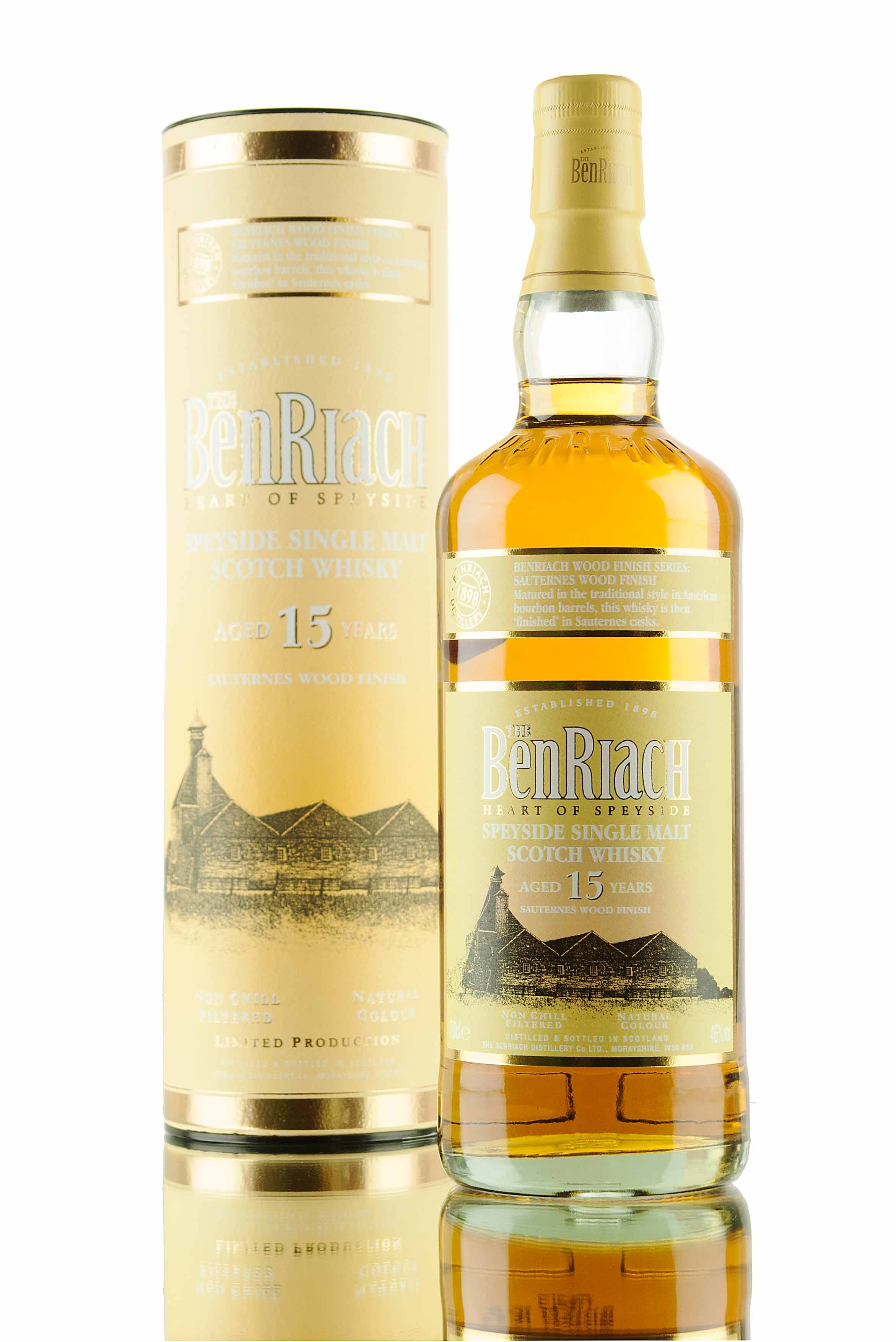BenRiach 15 Year Old / Sauternes Wood Finish