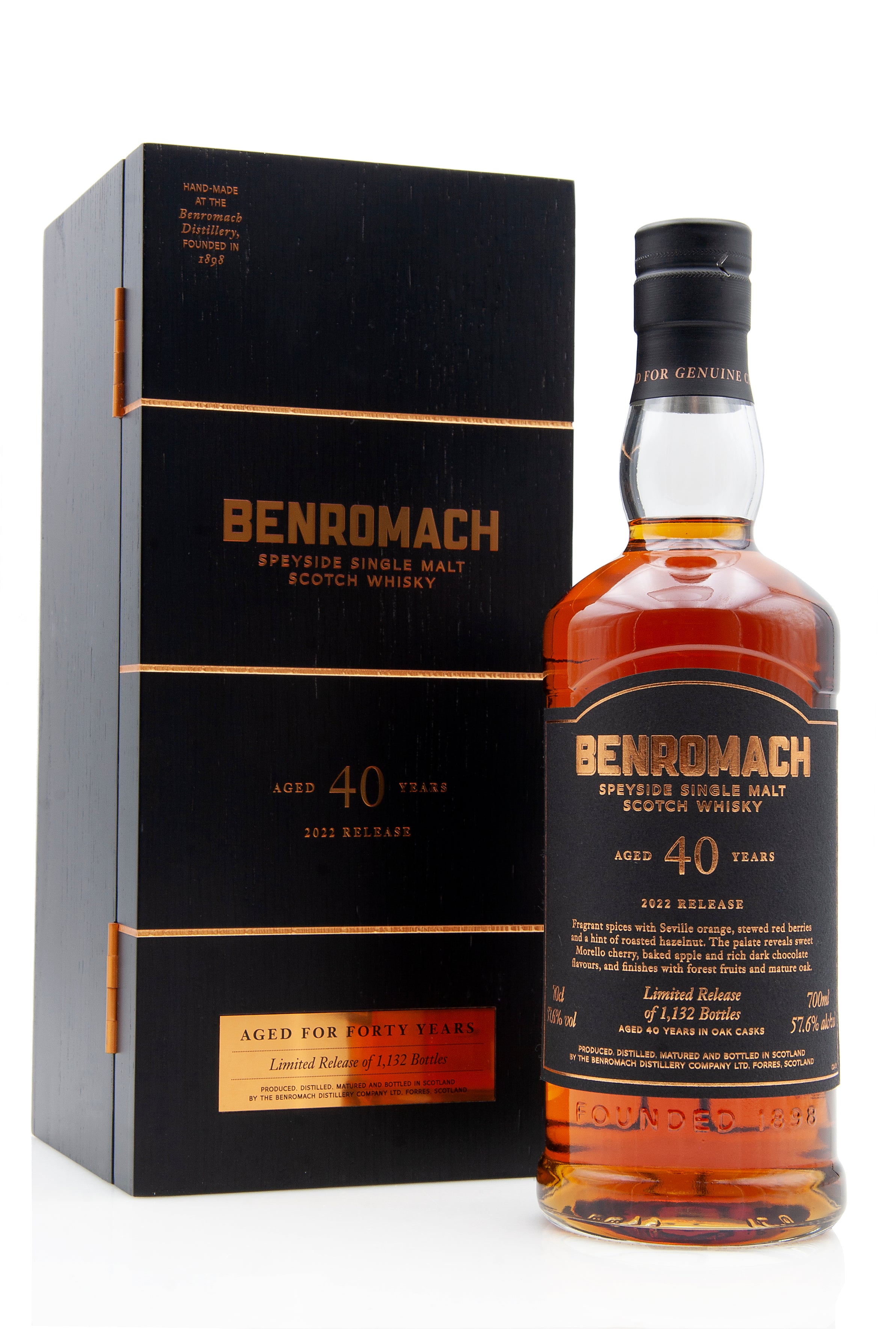 Benromach 40 Year Old | 2022 Release | Abbey Whisky Online