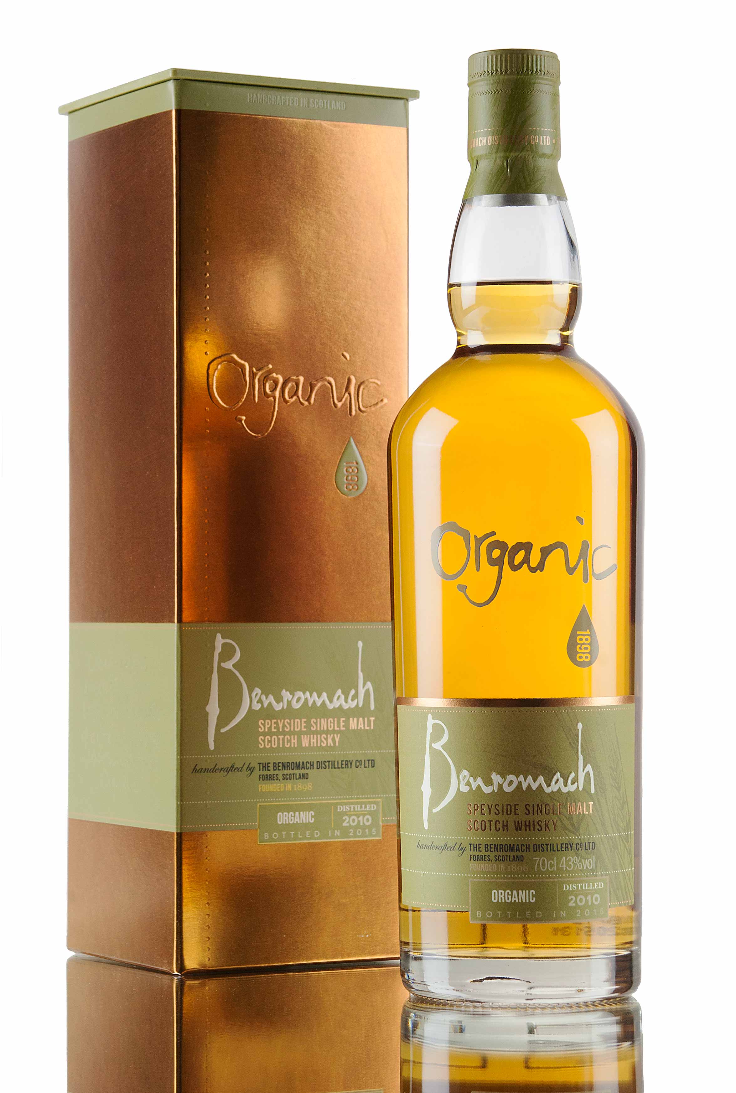 Benromach Organic 2010 / Bottled 2015