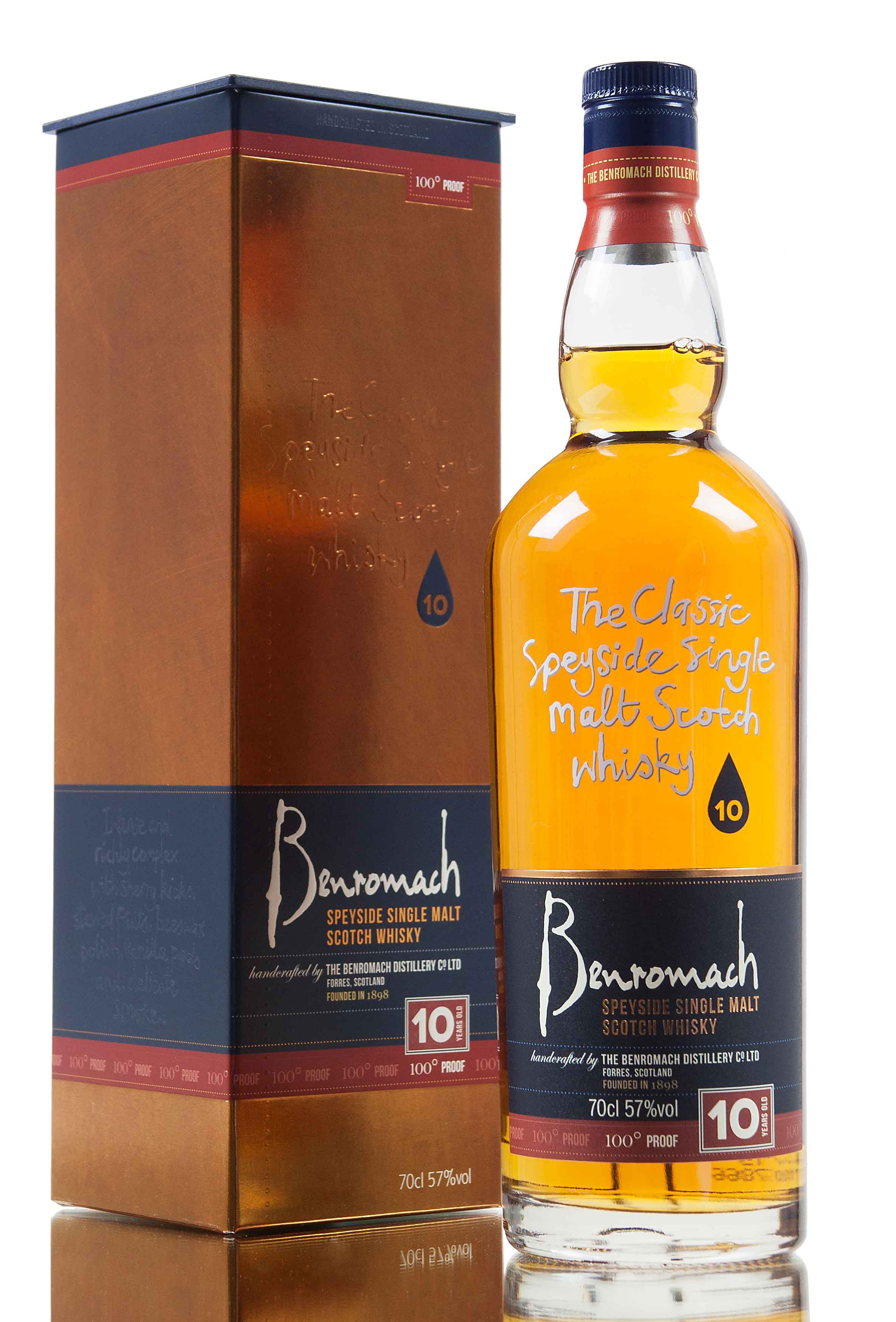 Benromach 10 Year Old / 100° Proof