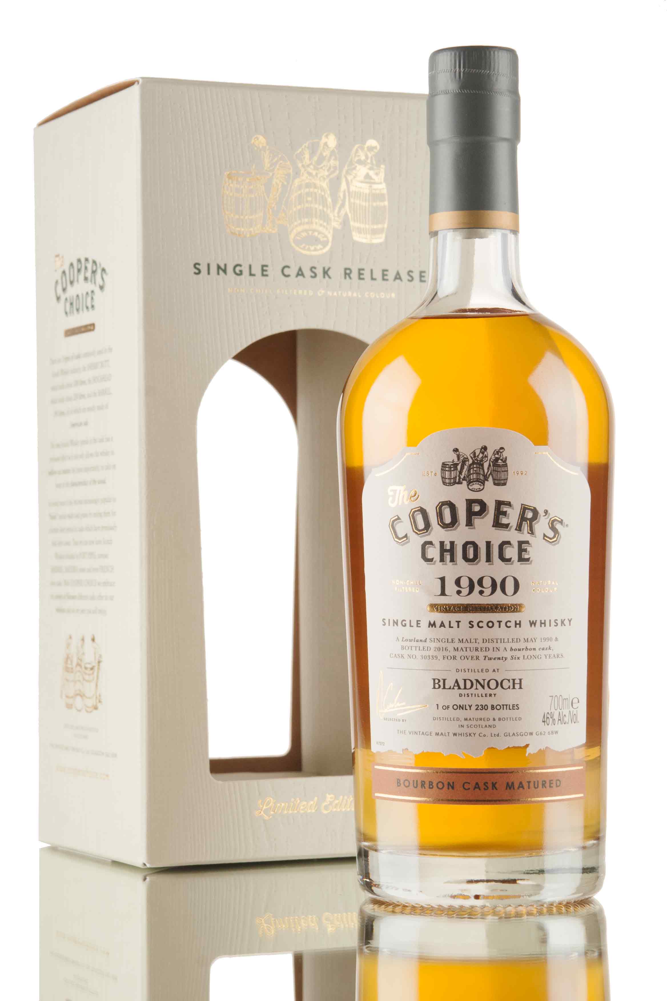 Bladnoch 26 Year Old - 1990 / Cask #30339 / Cooper's Choice