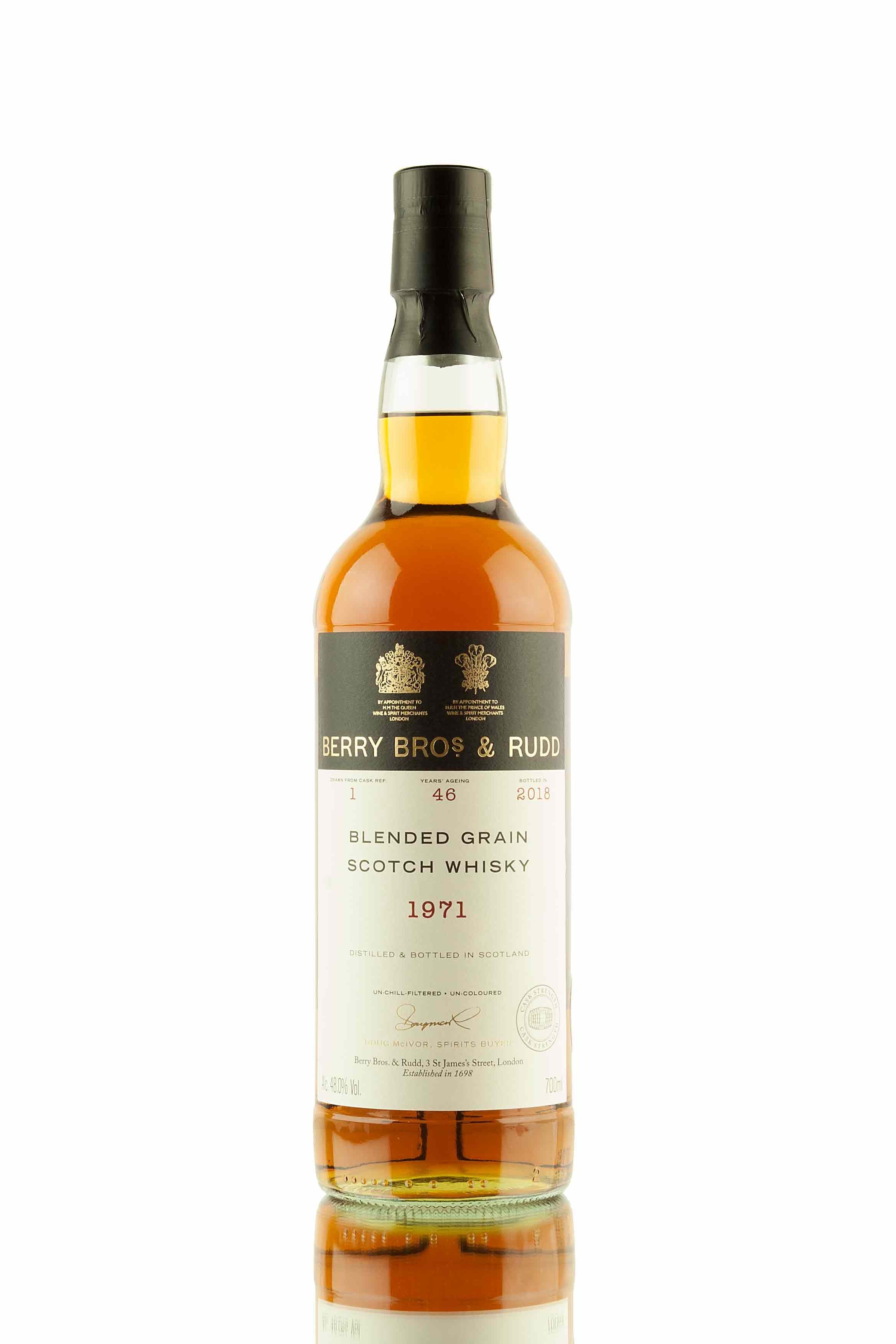 Abbei Rudd Blended Grain 1971 | Berry Bros & Rudd | Cask 1 | Abbey Whisky