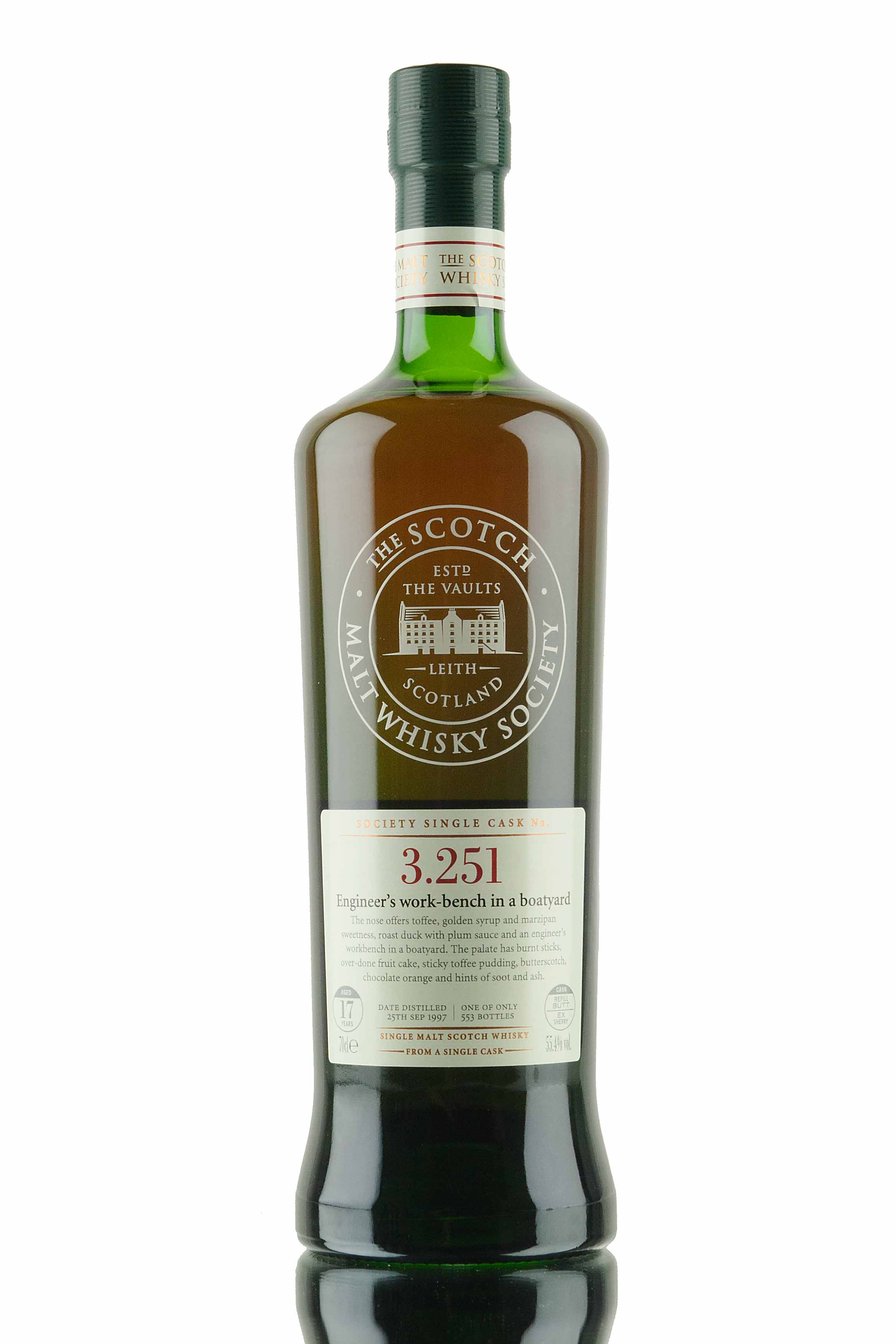 Bowmore 17 Year Old - 1997 / SMWS 3.251