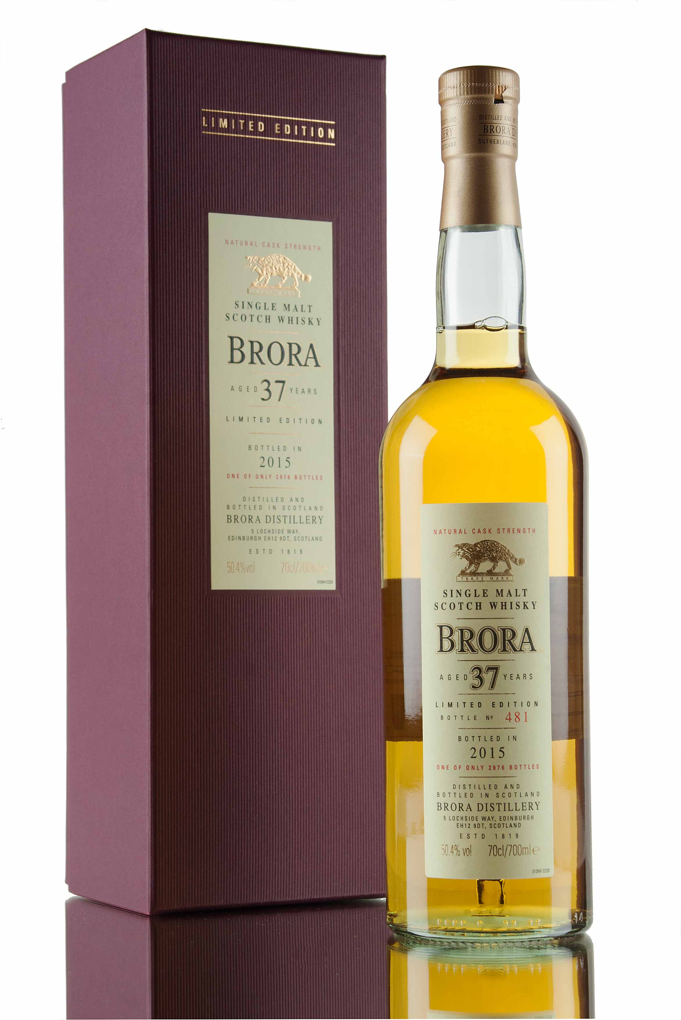 Brora 37 Year Old - 1977 / Special Release 2015