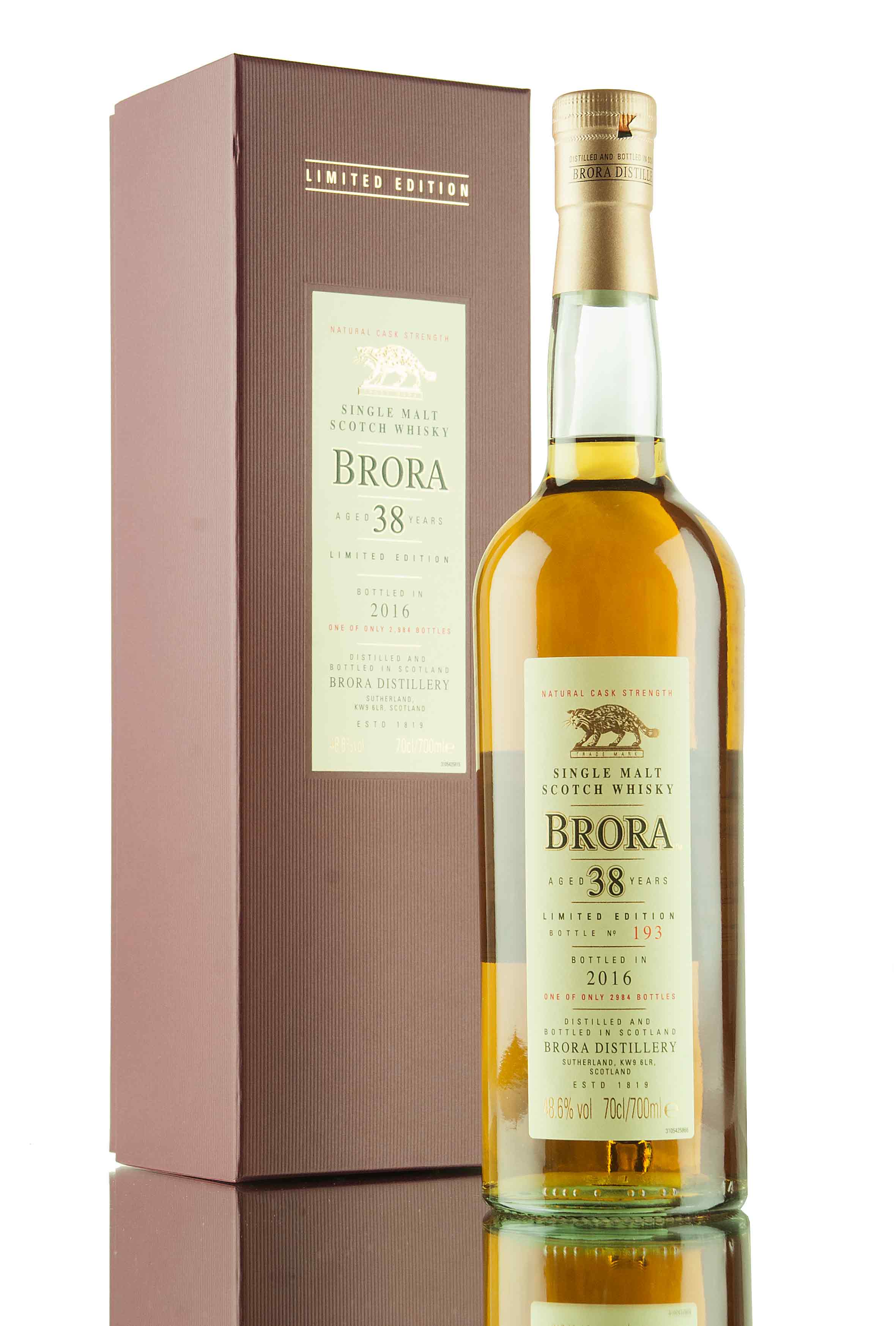 Brora 38 Year Old - 1977 / Diageo Special Release 2016