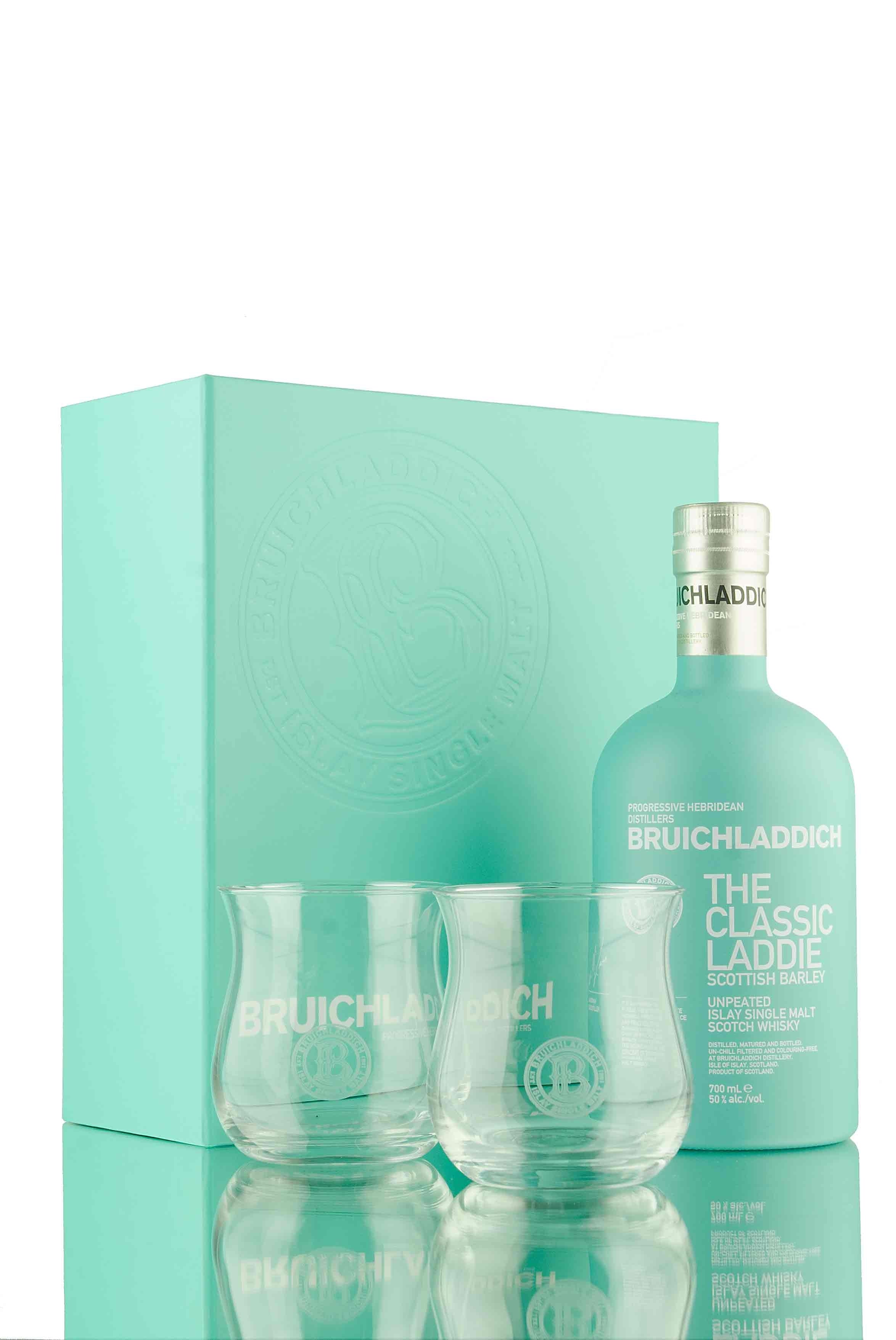 Bruichladdich Classic Laddie Glass Gift Pack