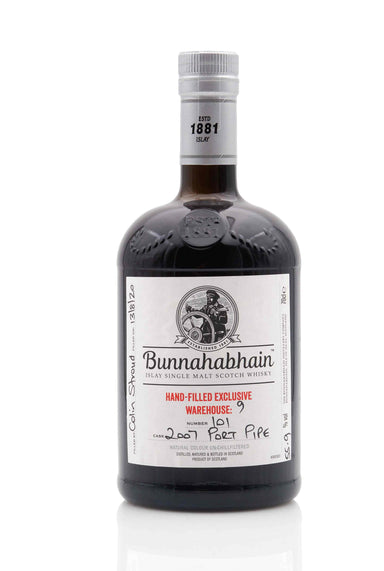 Bunnahabhain 2007 | Port Pipe Cask 101 | Hand-Filled Exclusive | Abbey Whisky