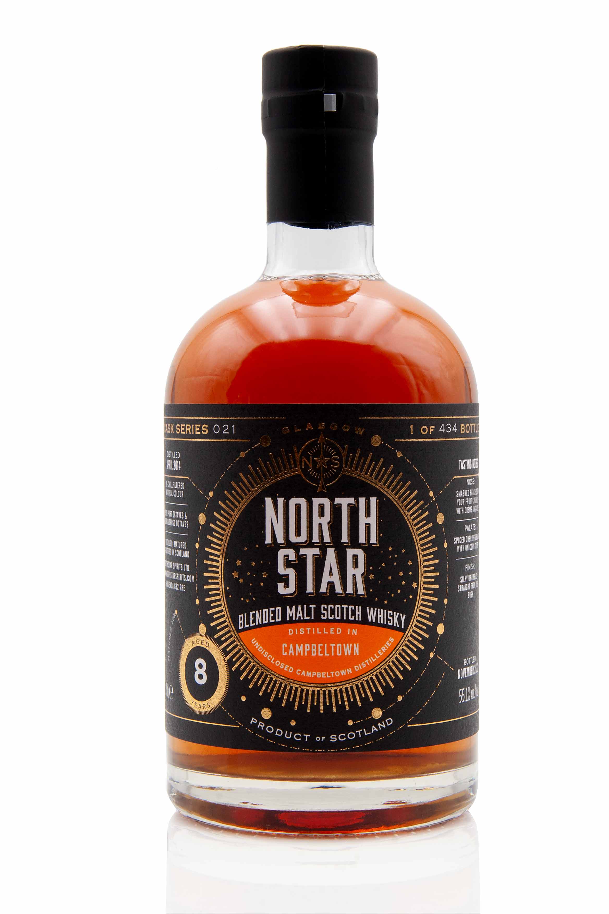 Campbeltown 8 Year Old - 2014 | North Star Spirits 021 | Abbey Whisky Online