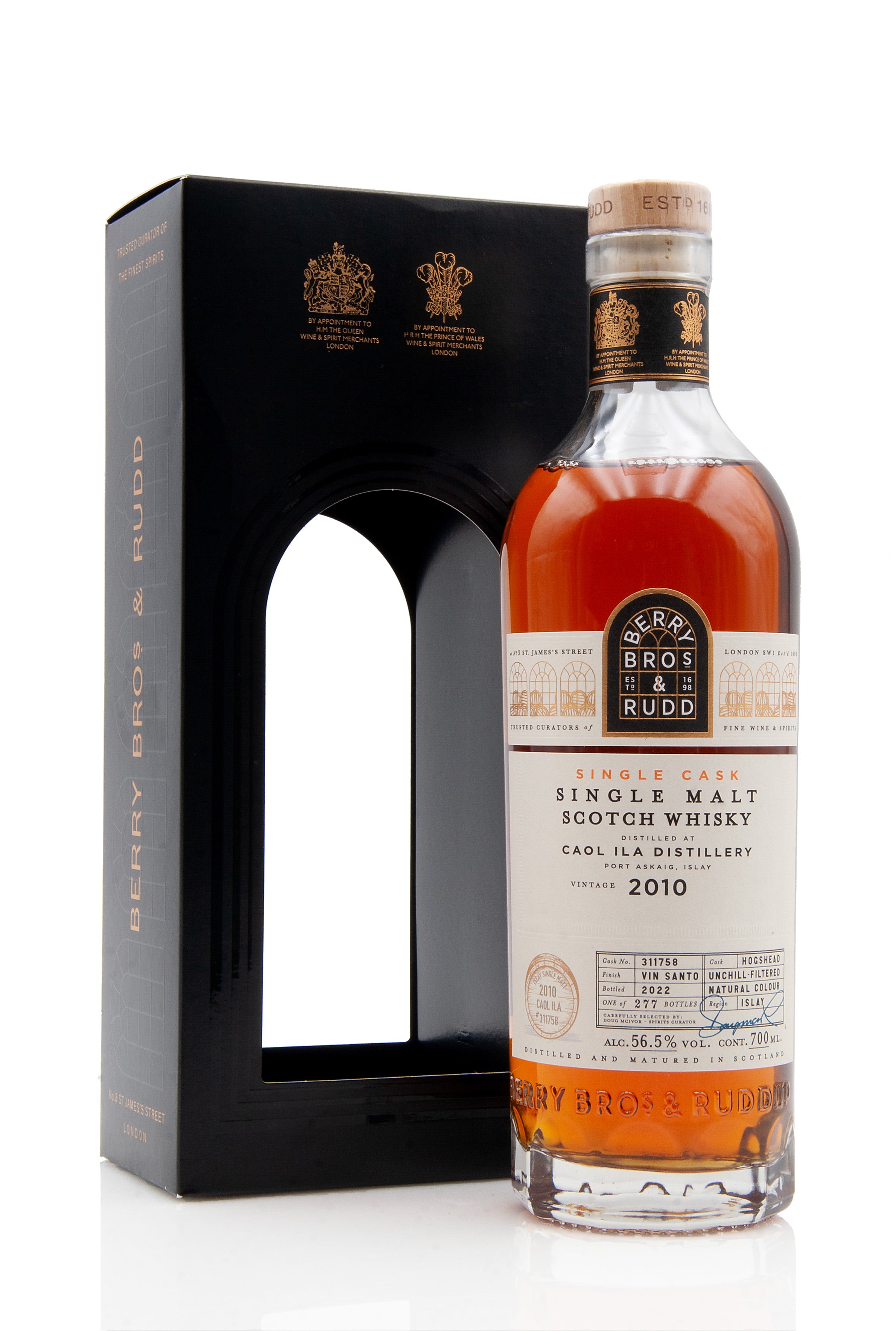 Caol Ila 12 Year Old - 2010 | Cask 311758 | Berry Bros & Rudd | Abbey Whisky Online