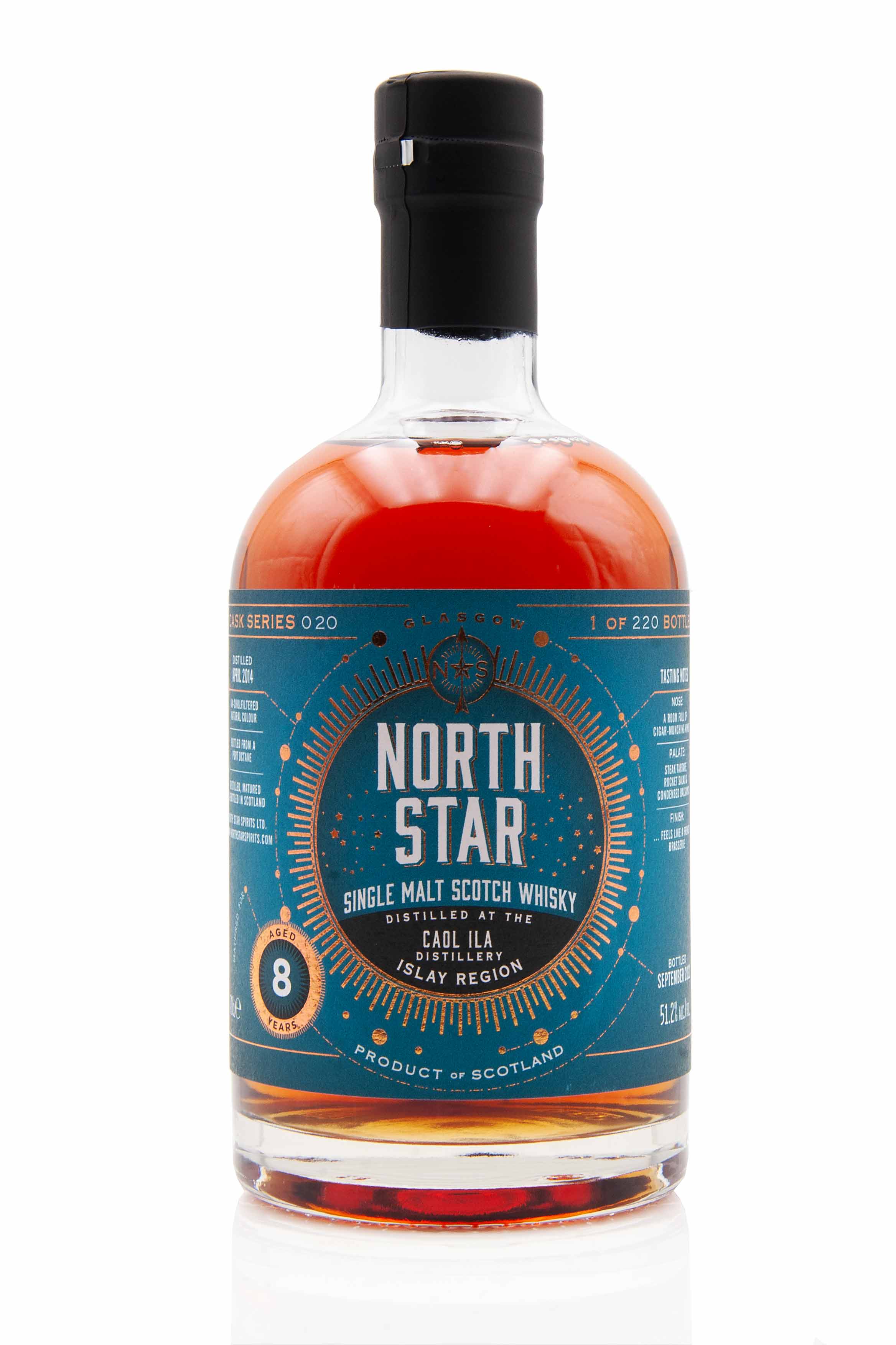 Caol Ila 8 Year Old - 2014 | North Star Spirits CS020 | Abbey Whisky Online