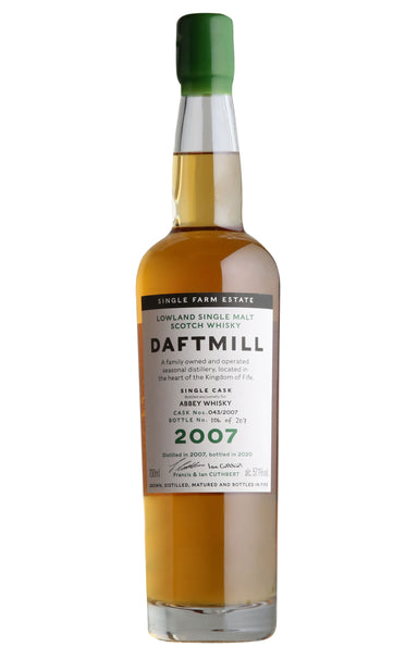 Daftmill 12 Year Old - 2007 | Cask 043/2007 | AW Exclusive | Abbey Whisky