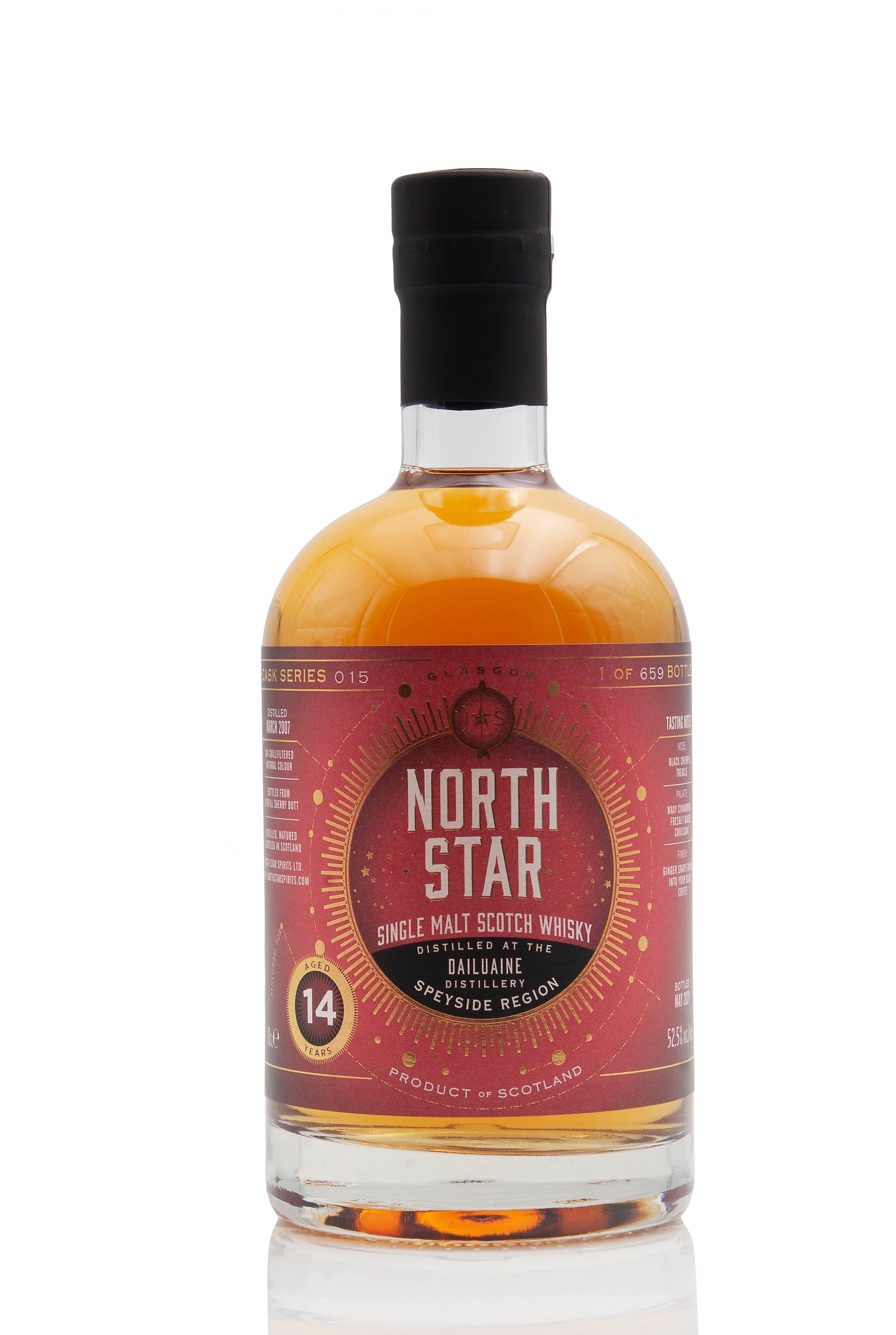 Dailuaine 14 Year Old - 2007 | North Star Spirits CS015 | Abbey Whisky