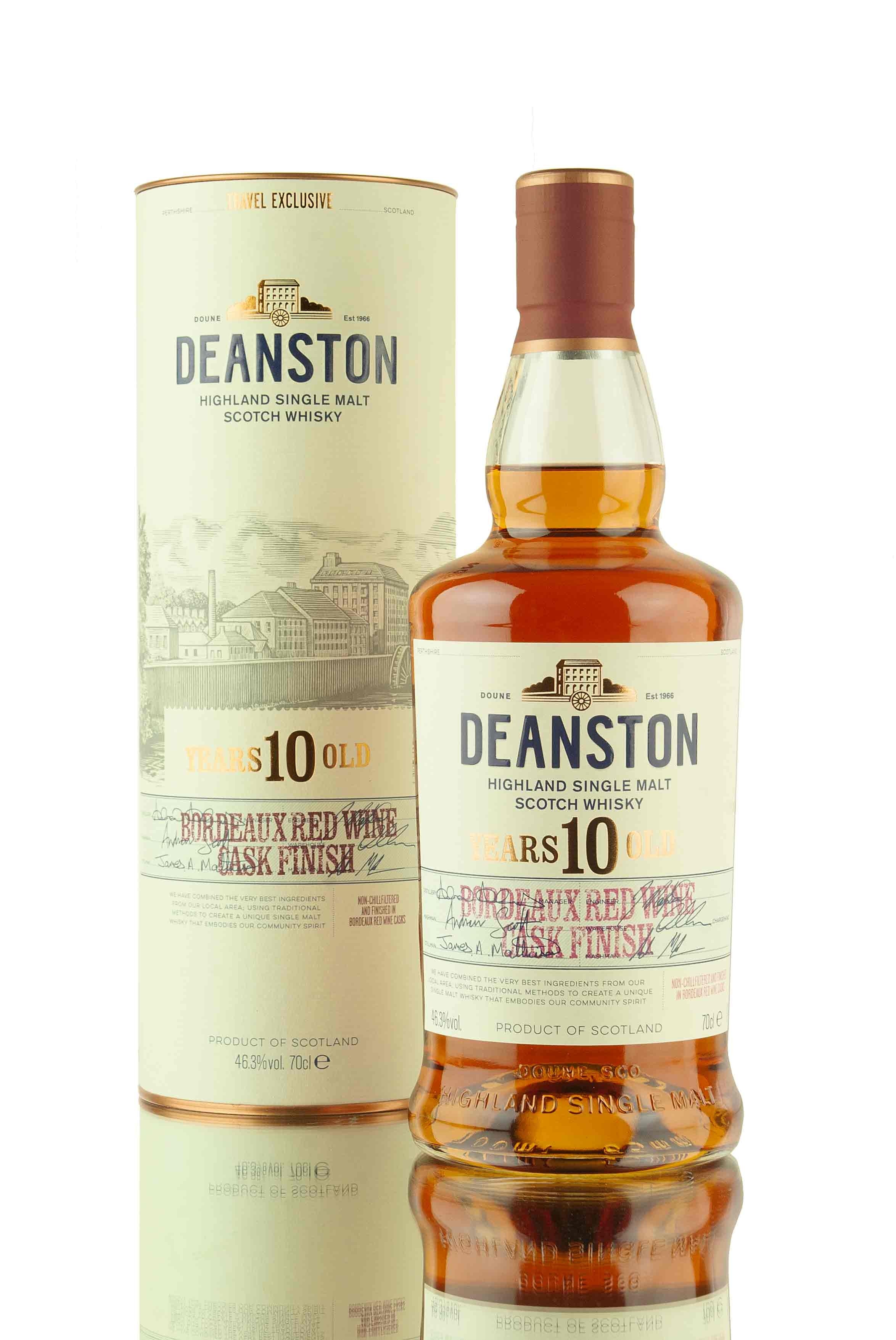 Deanston 10 Year Old | Bordeaux Red Wine Finish
