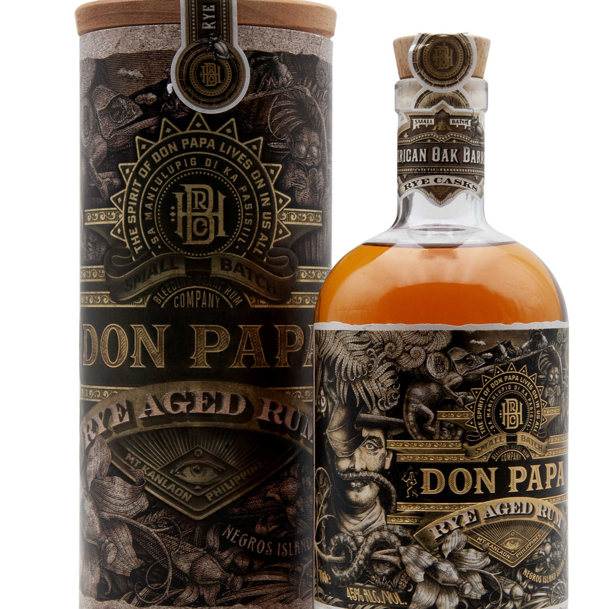 Don Papa Rye Aged Rum | Filipino Rum | Abbey Whisky
