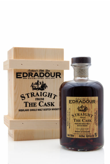Edradour 10 Year Old - 2011 | Sherry Butt 238 | Straight from the Cask | Abbey Whisky Online