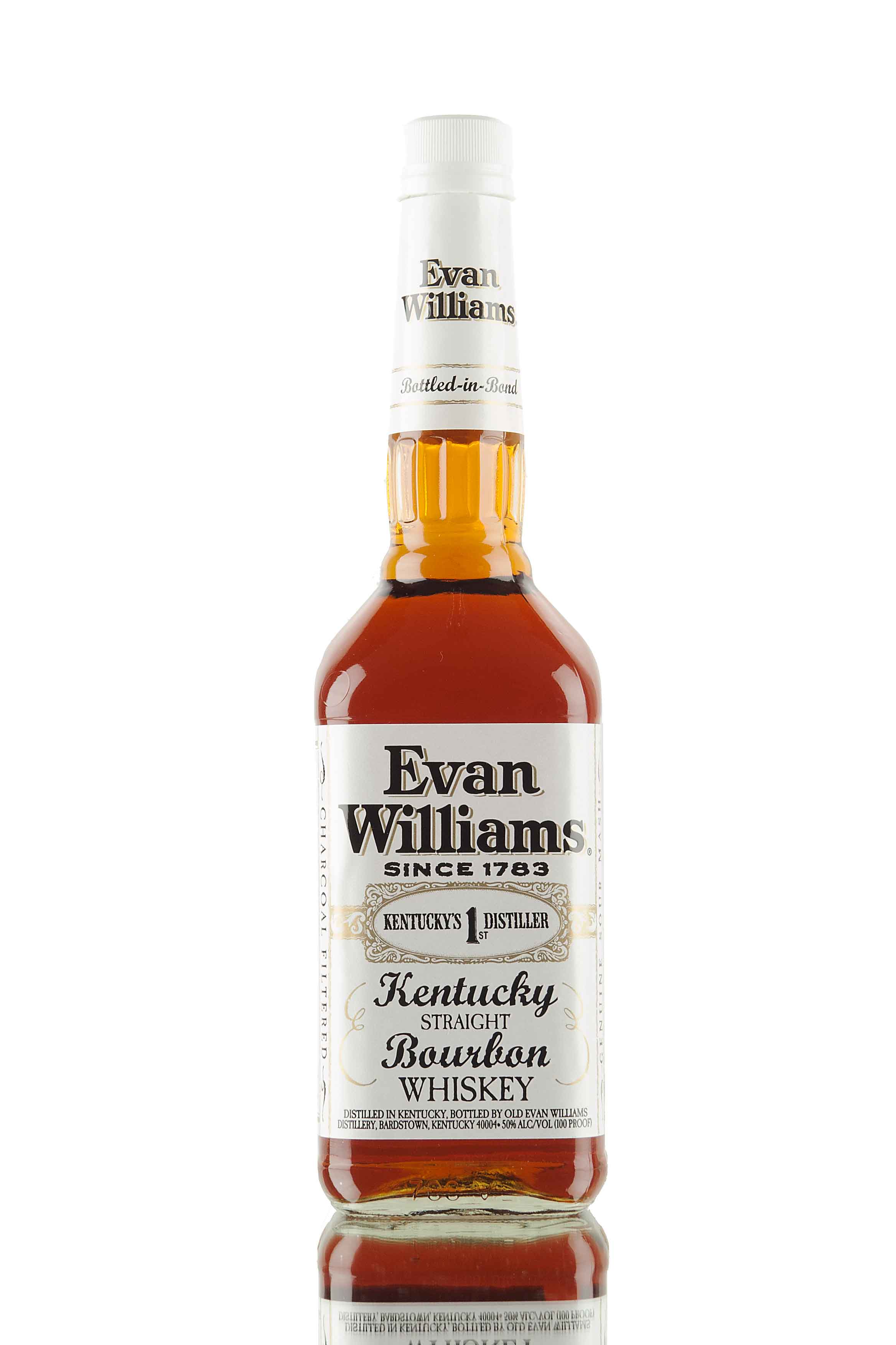 Evan Williams White Label Bottled In Bond