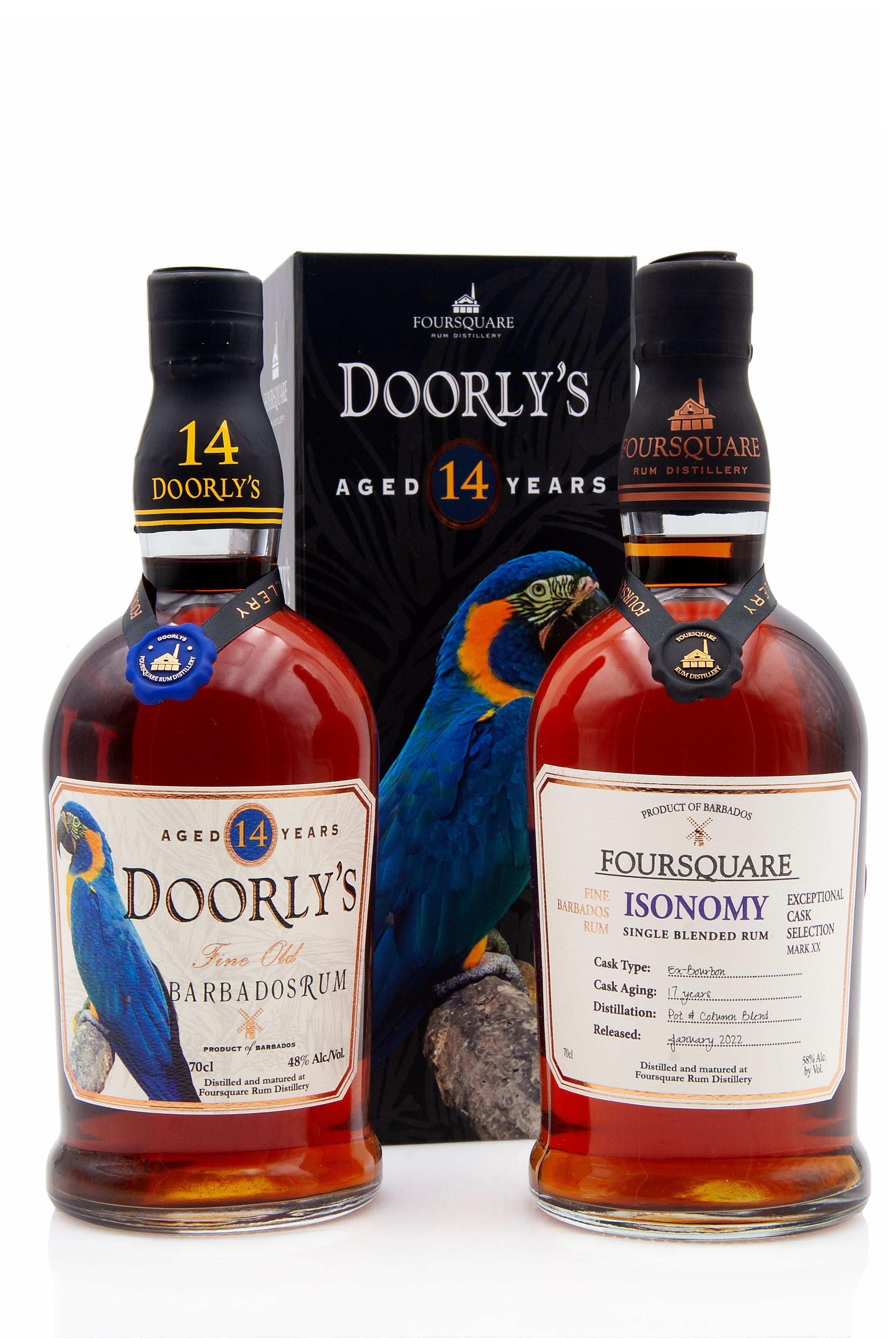 Foursquare Rum Bundle | Isonomy & Doorly's 14 Year Old | Abbey Whisky Online