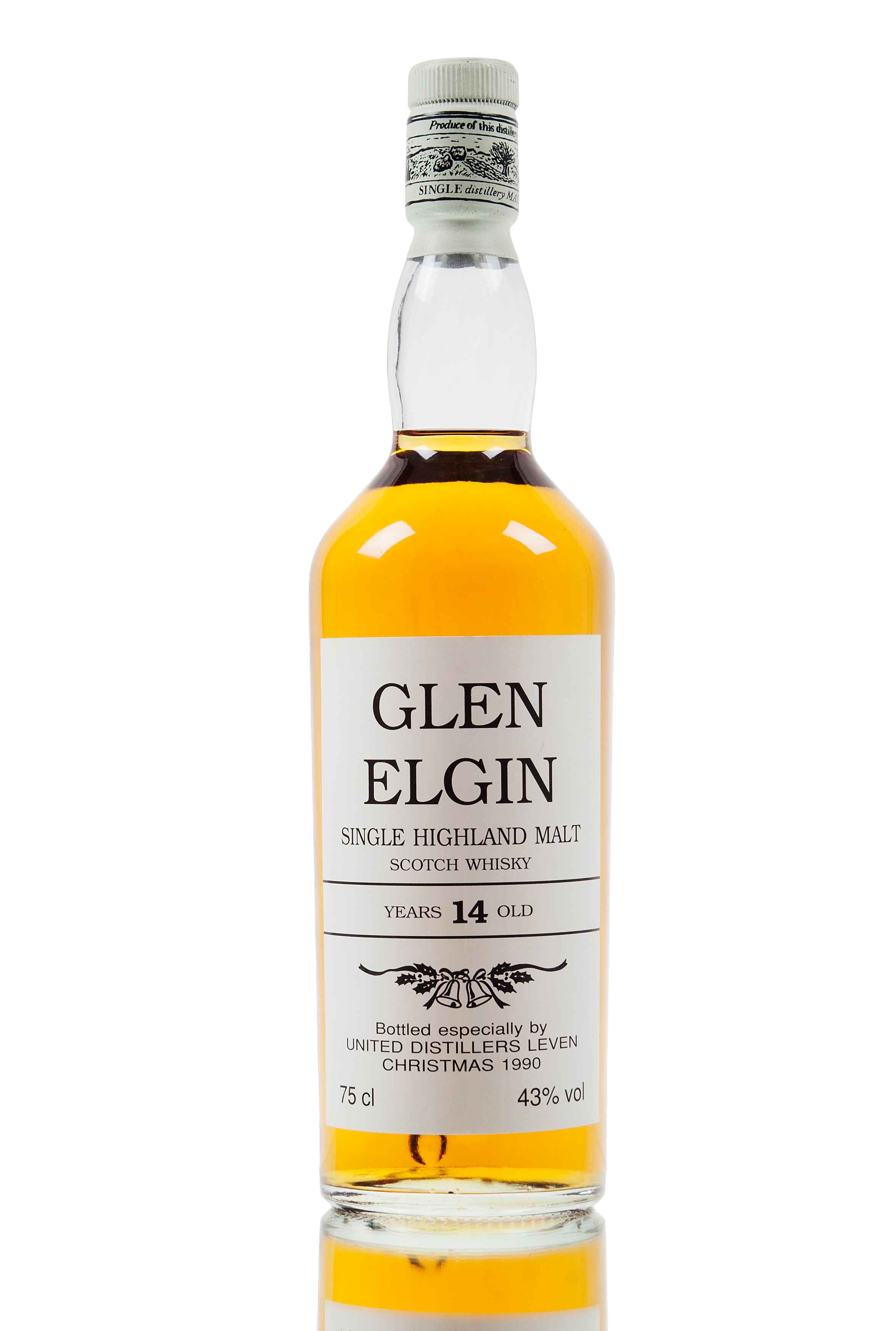 Glen Elgin 14 Year Old | United Distillers Christmas 1990