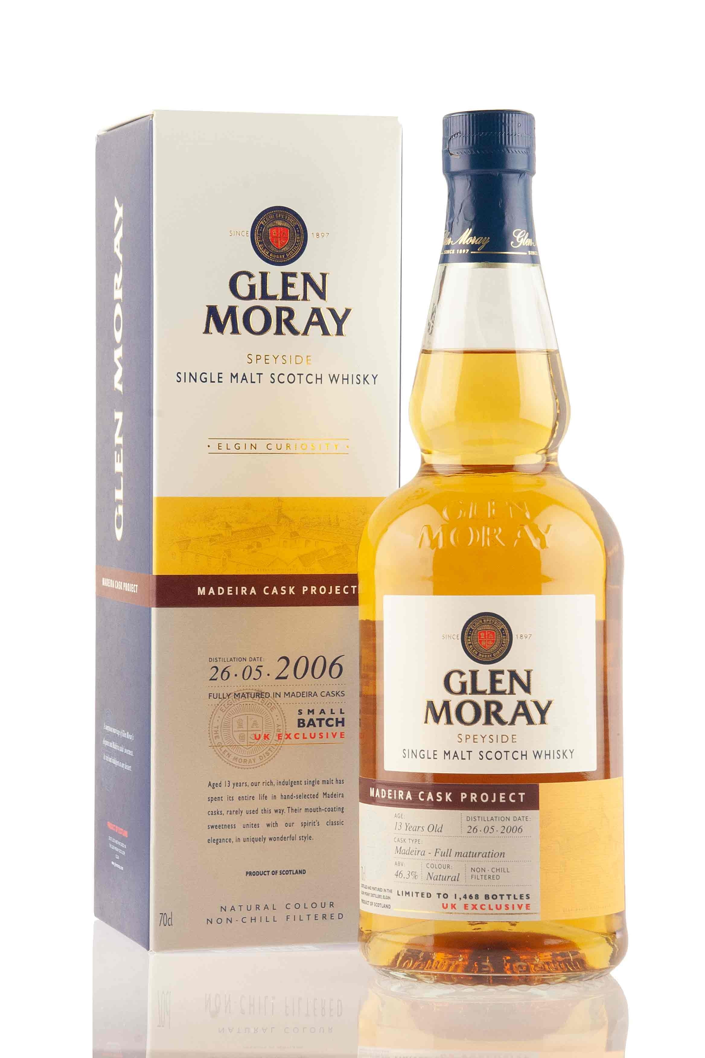 Glen Moray 13 Year Old - 2006 | Madeira Cask Project