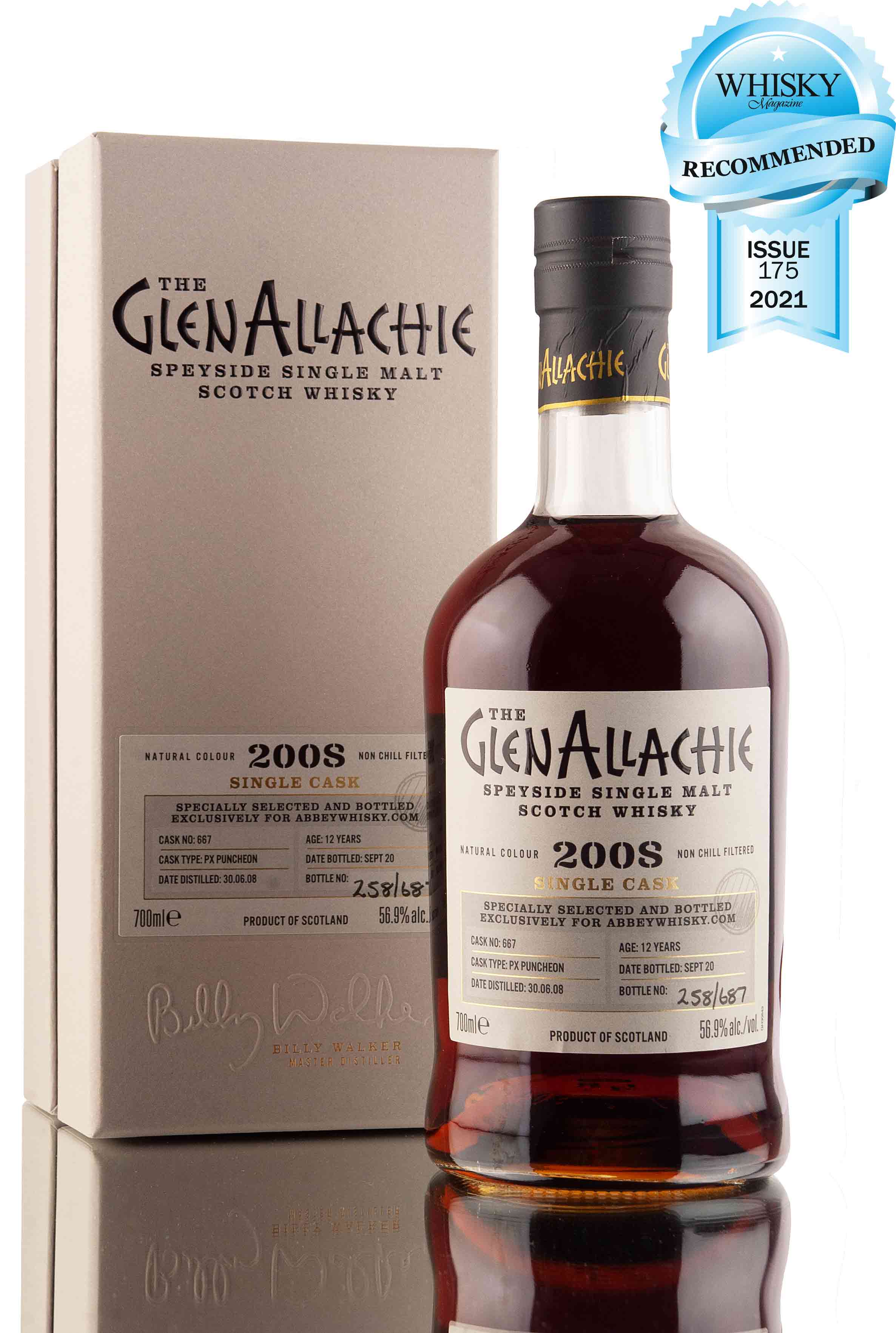 GlenAllachie 12 Year Old - 2008 | Cask 667 | AW Exclusive | Award Winning Whisky
