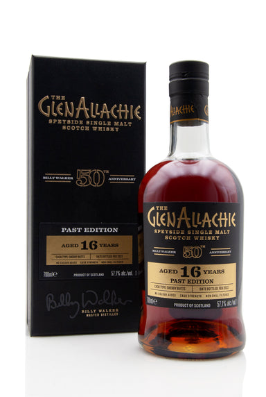 GlenAllachie 16 Year Old - Past Edition | Billy Walker 50th Anniversary | Abbey Whisky Online
