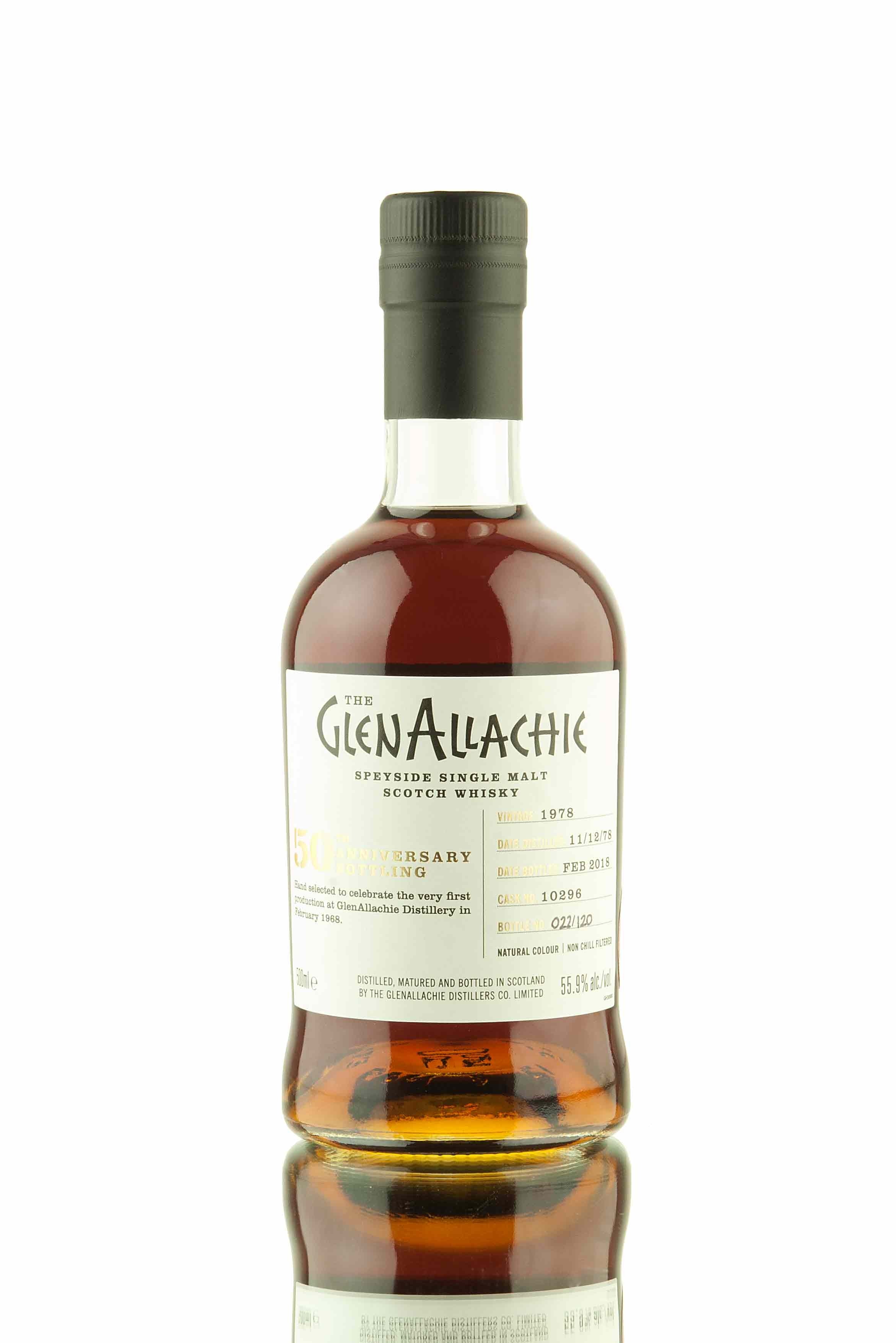 GlenAllachie 39 Year Old - 1978 | Cask 010296
