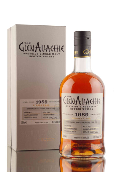 GlenAllachie 31 Year Old - 1989 | Cask 4011 | UK Exclusive Single Casks | Abbey Whisky