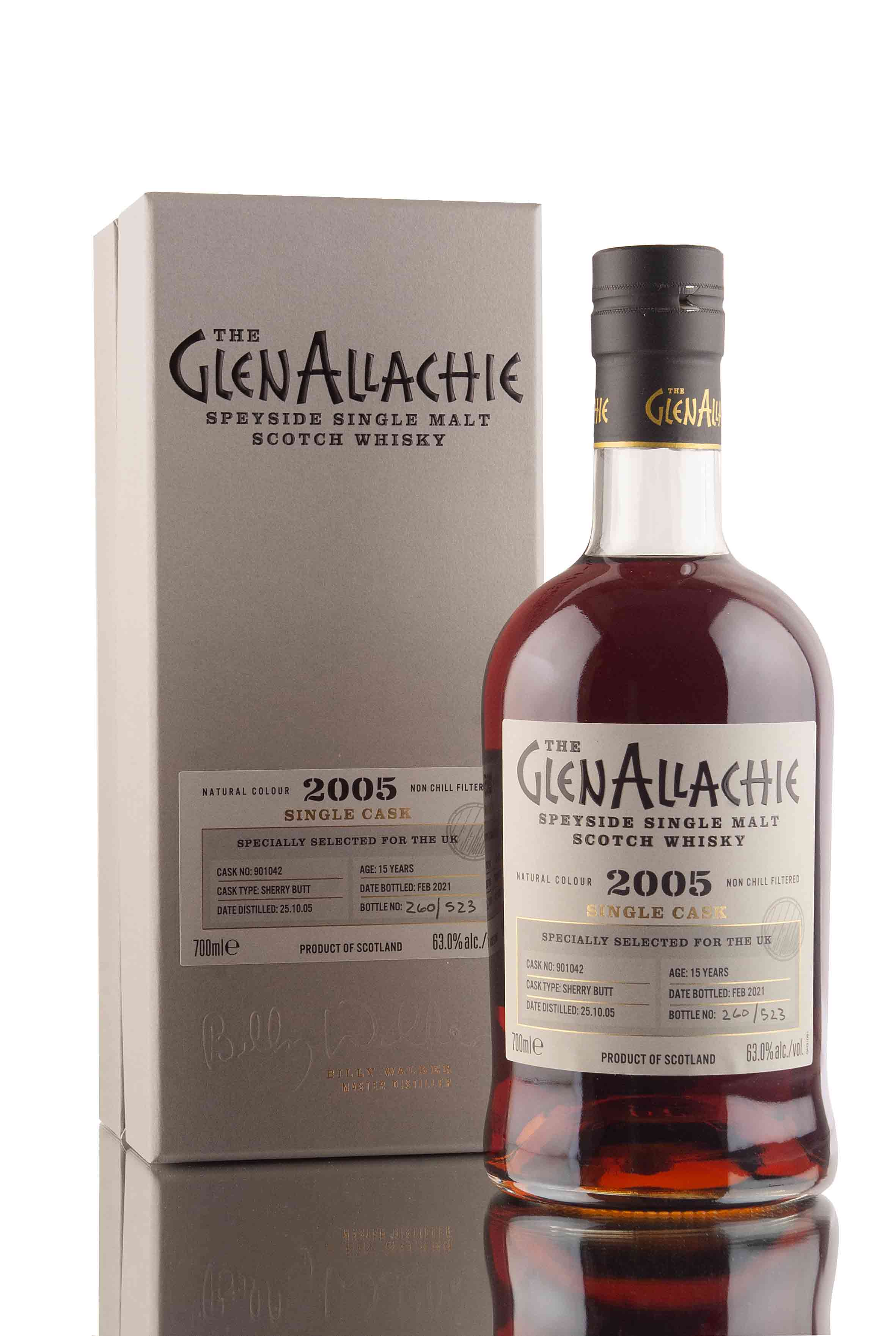 GlenAllachie 15 Year Old - 2005 | UK Exclusive Single Cask #901042 | Abbey Whisky