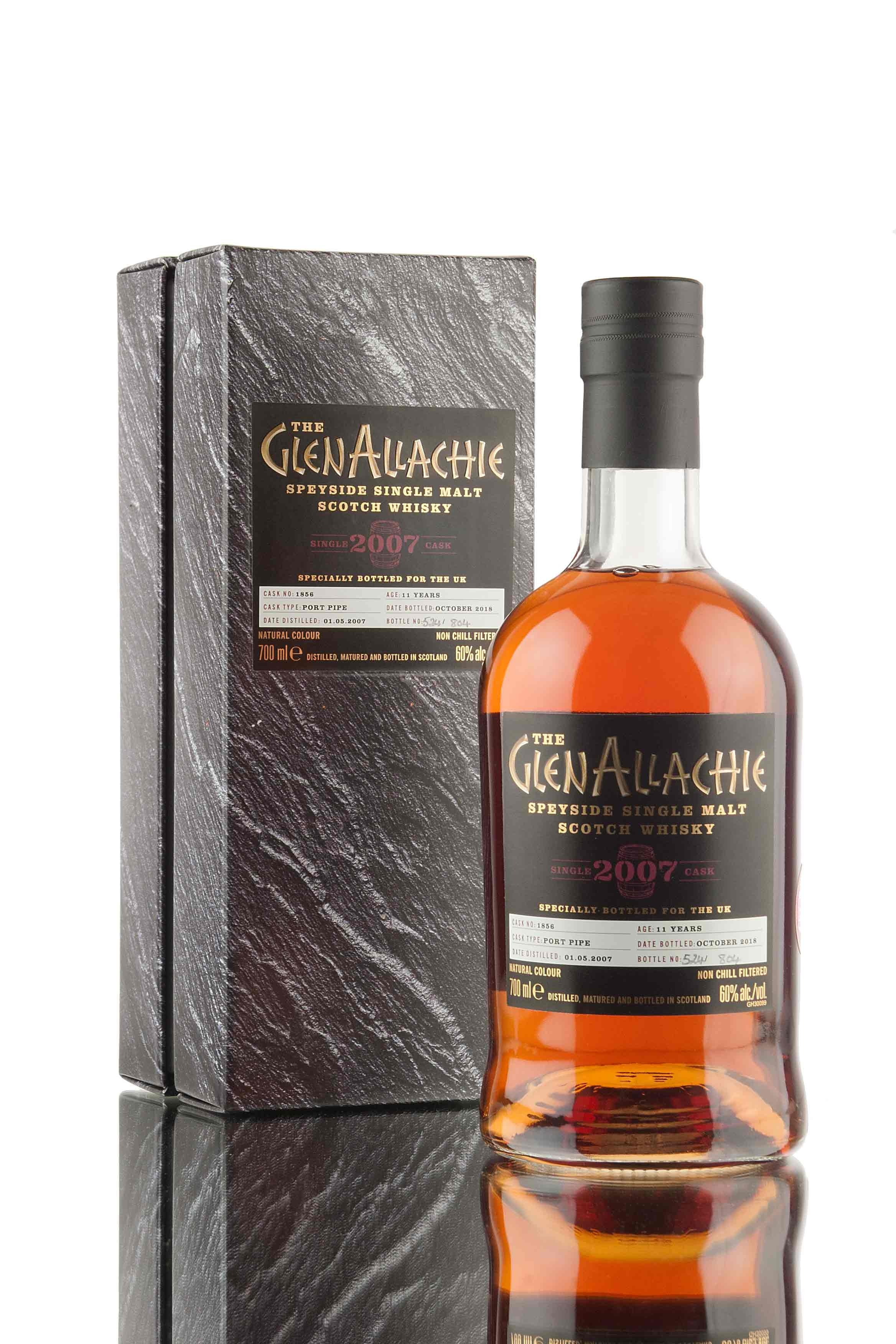 GlenAllachie 11 Year Old - 2007 | Cask 1856 | UK Batch 1