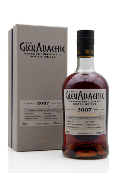GlenAllachie 15 Year Old - 2007 | Cask 800179 | UK Single Casks Batch 7 | Abbey Whisky Online