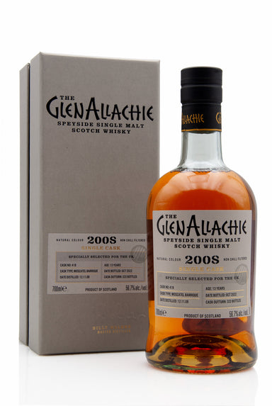 GlenAllachie 13 Year Old - 2008 | Cask 418 | UK Single Casks Batch 7 | Abbey Whisky Online