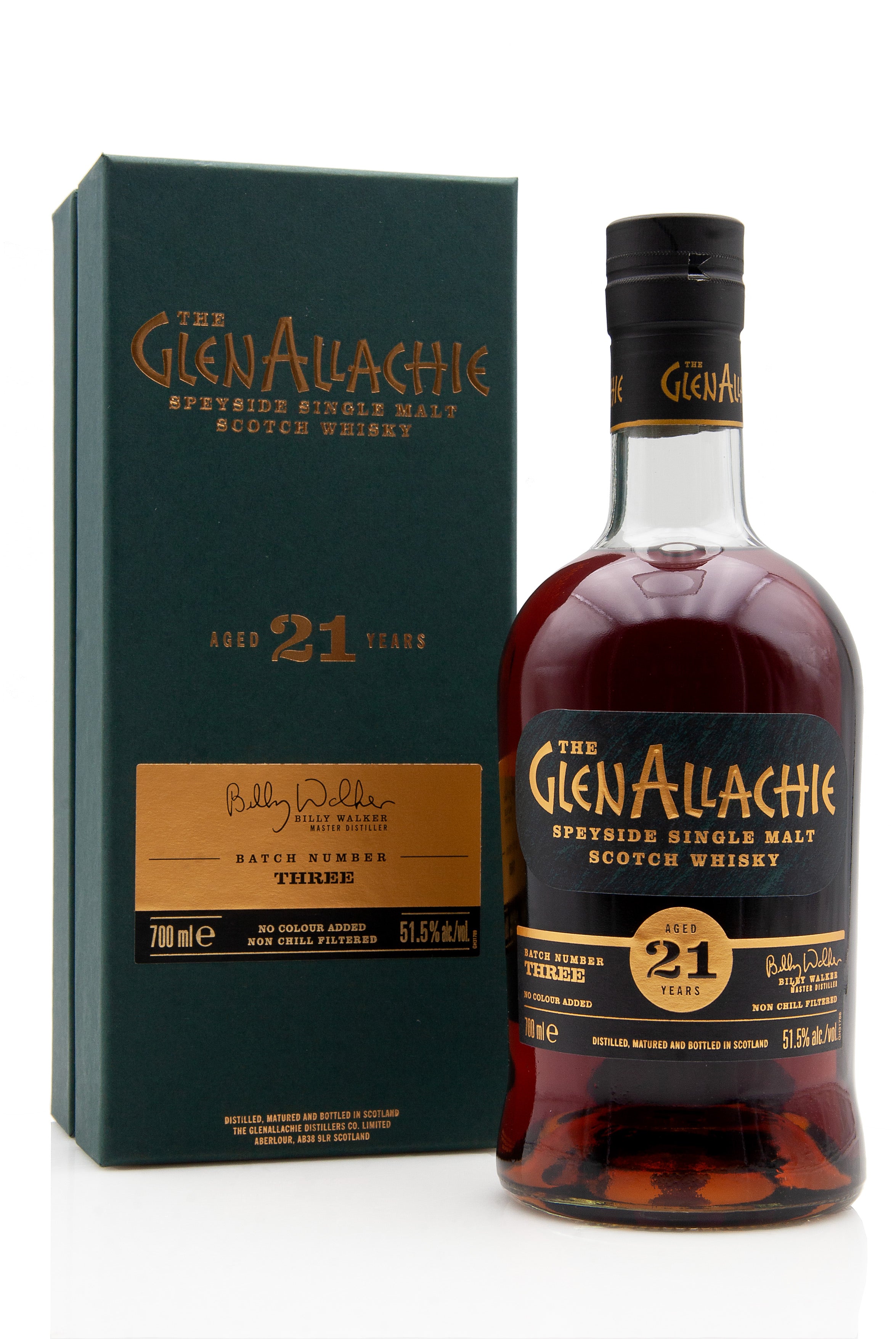 GlenAllachie 21 Year Old Batch 3 | Abbey Whisky Online