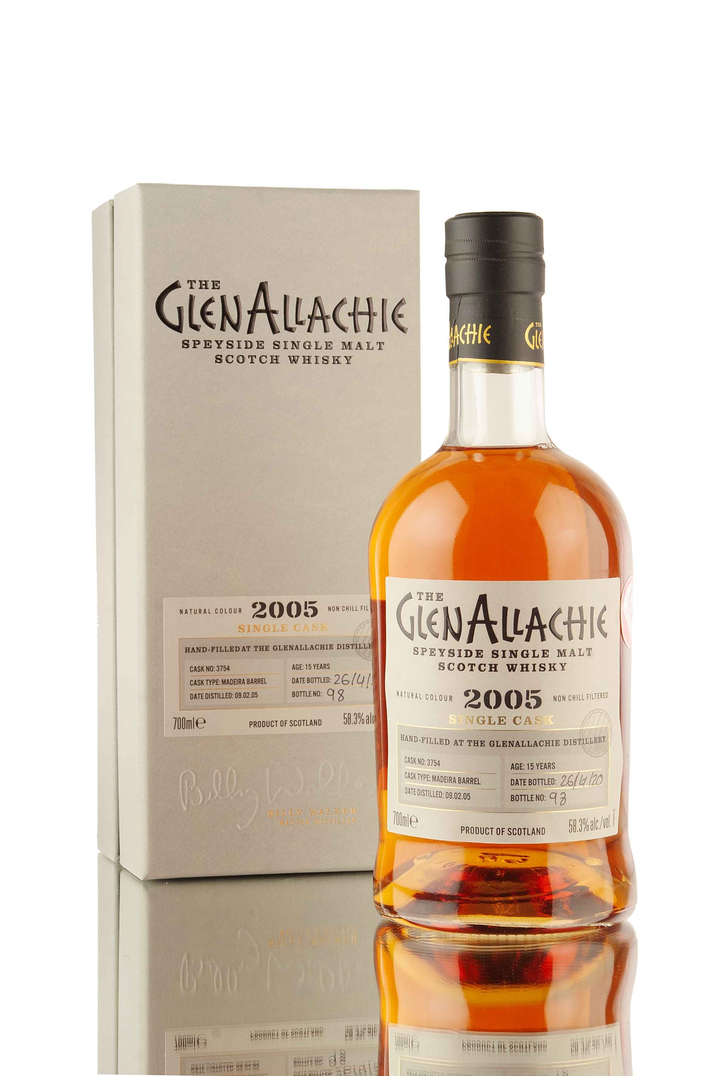 GlenAllachie 15 Year Old - 2005 | Cask 3754 | Hand-Fill