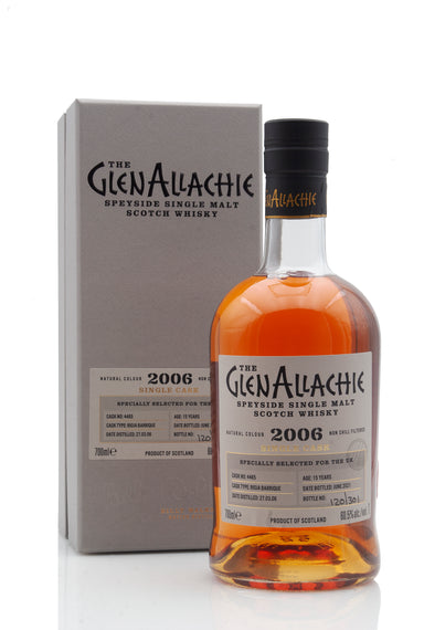 GlenAllachie 15 Year Old - 2006 | UK Exclusive Single Cask #4465 | Abbey Whisky