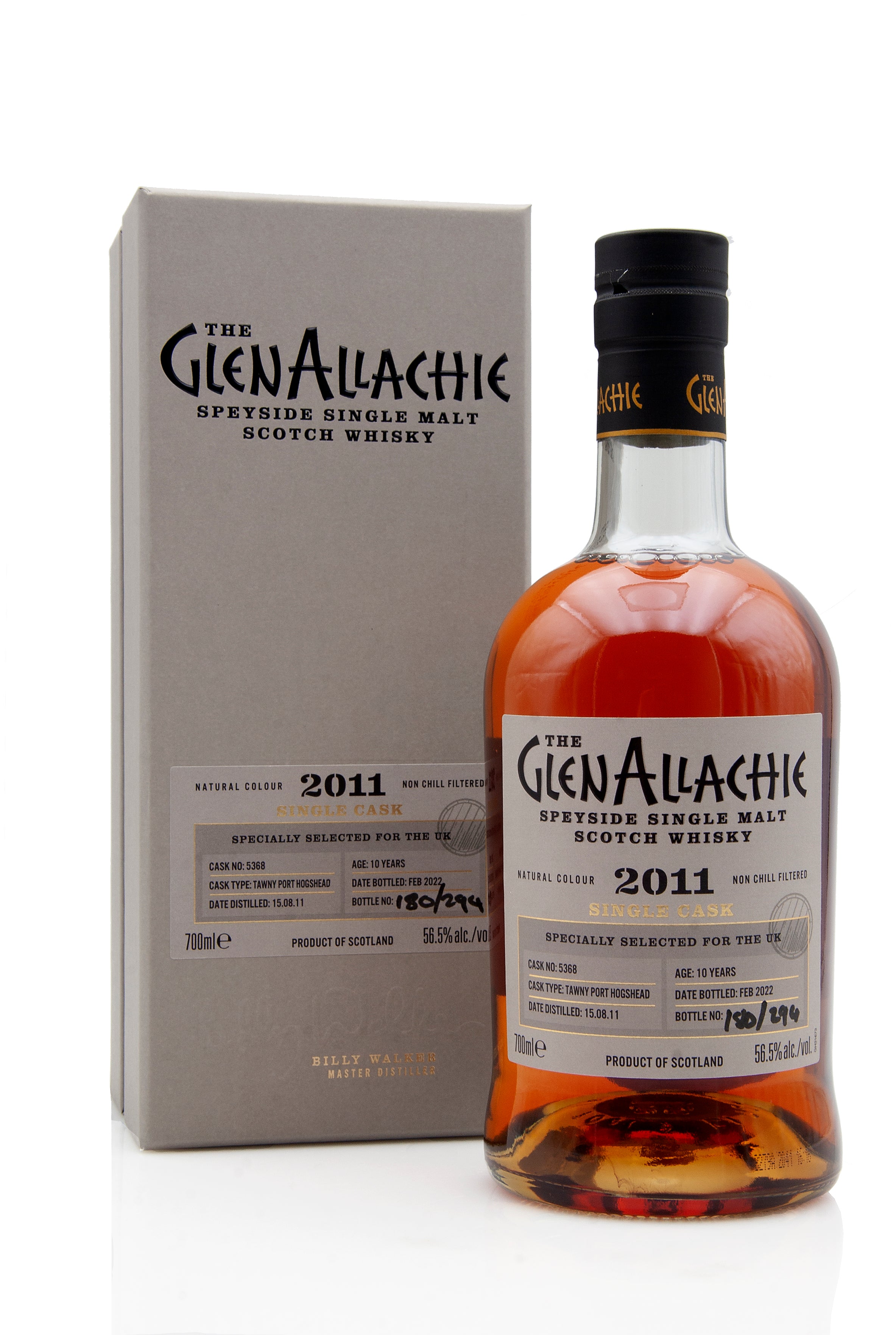 GlenAllachie 10 Year Old - 2011 | Cask 5368 | UK Single Casks Batch 6 | Abbey Whisky Online