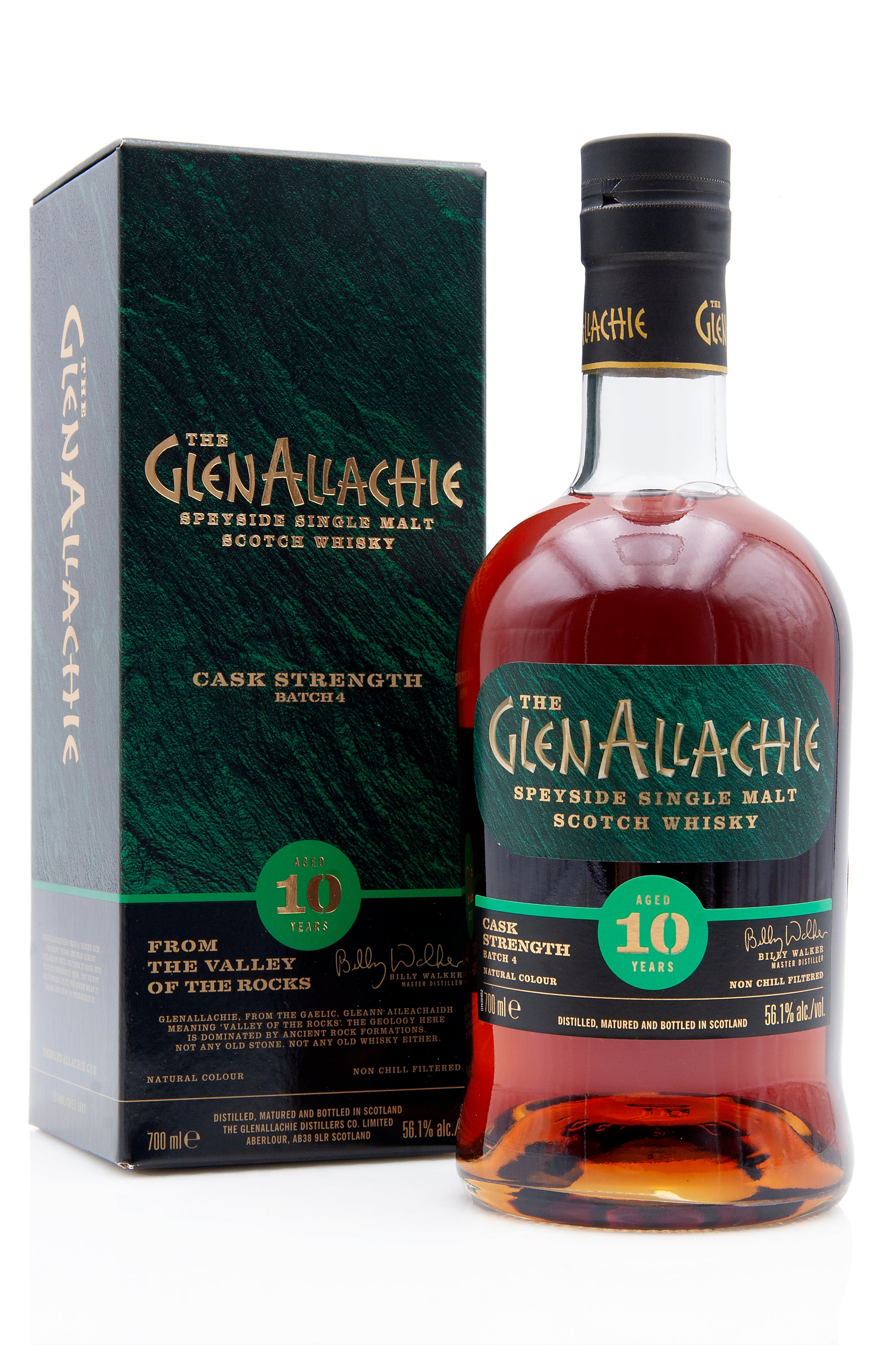 GlenAllachie 10 Year Old - Cask Strength Batch 4 | Abbey Whisky Online