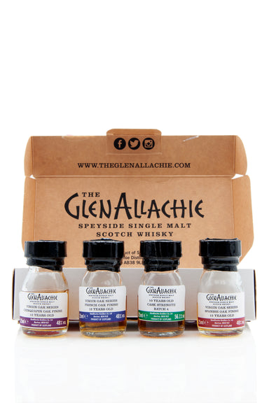 GlenAllachie Virgin Oak Series - Virtual Tasting Pack | Abbey Whisky Online