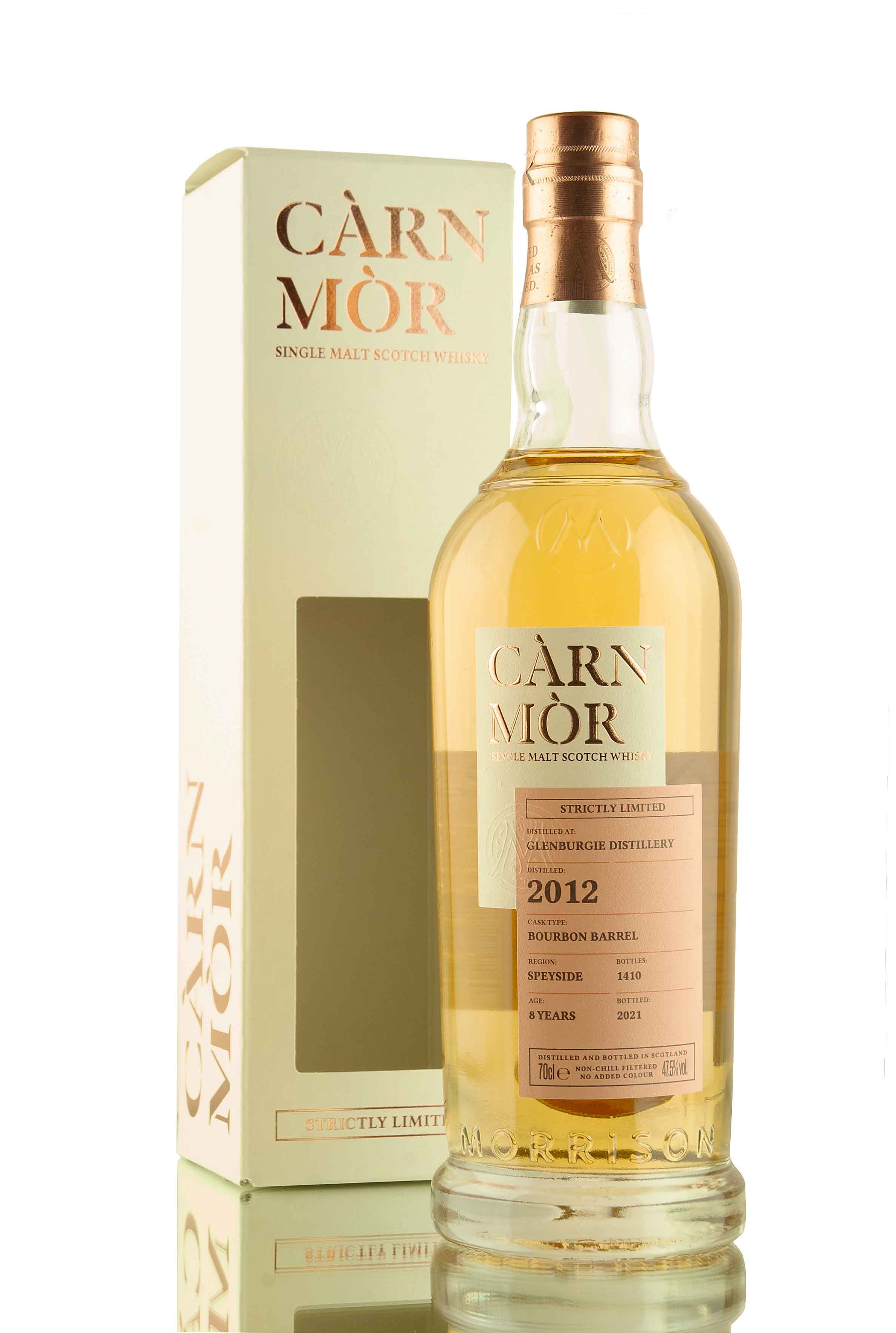 Glenburgie 8 Year Old - 2012 | Càrn Mòr Strictly Limited | Abbey Whisky