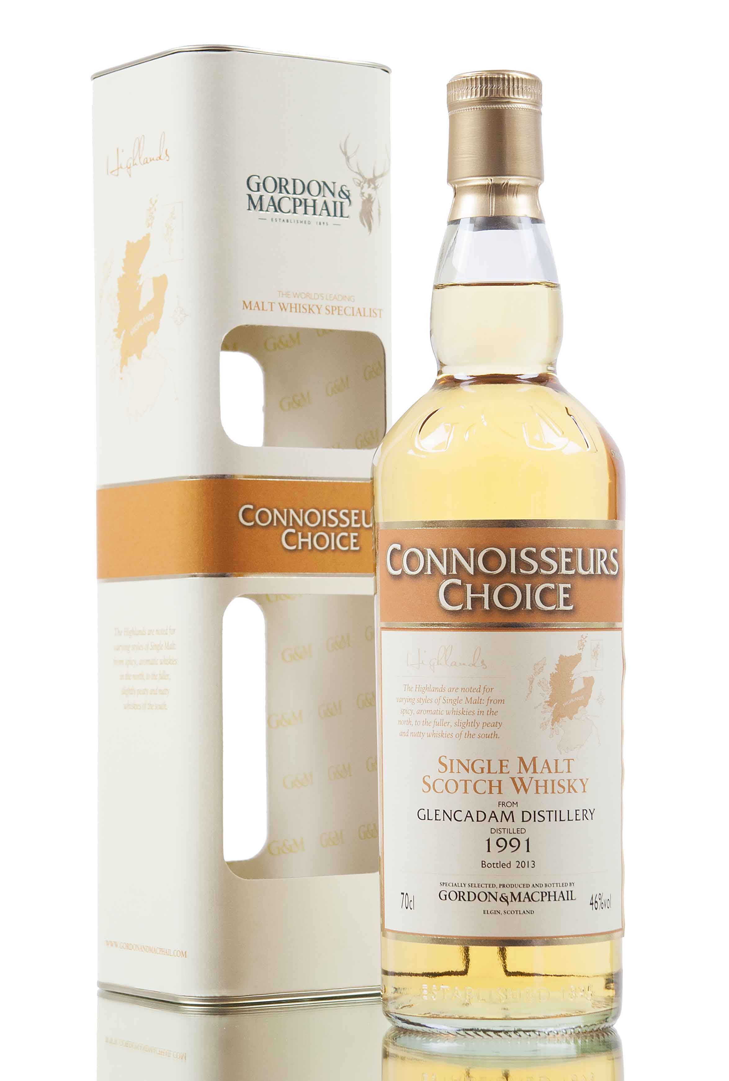Glencadam 1991 / Connoisseurs Choice / Bottled 2013