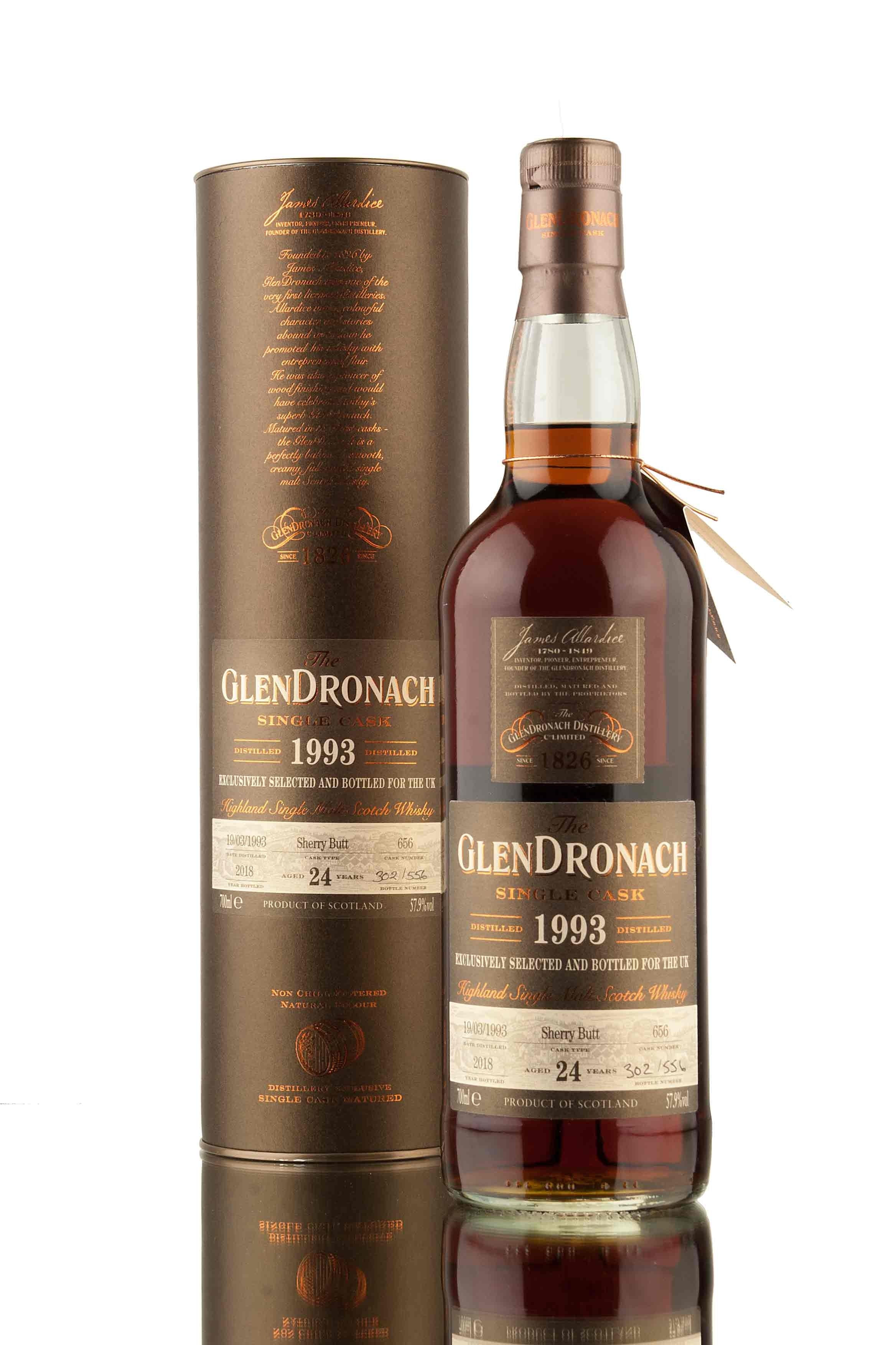 GlenDronach 24 Year Old - 1993 | Cask 656 | UK Exclusive