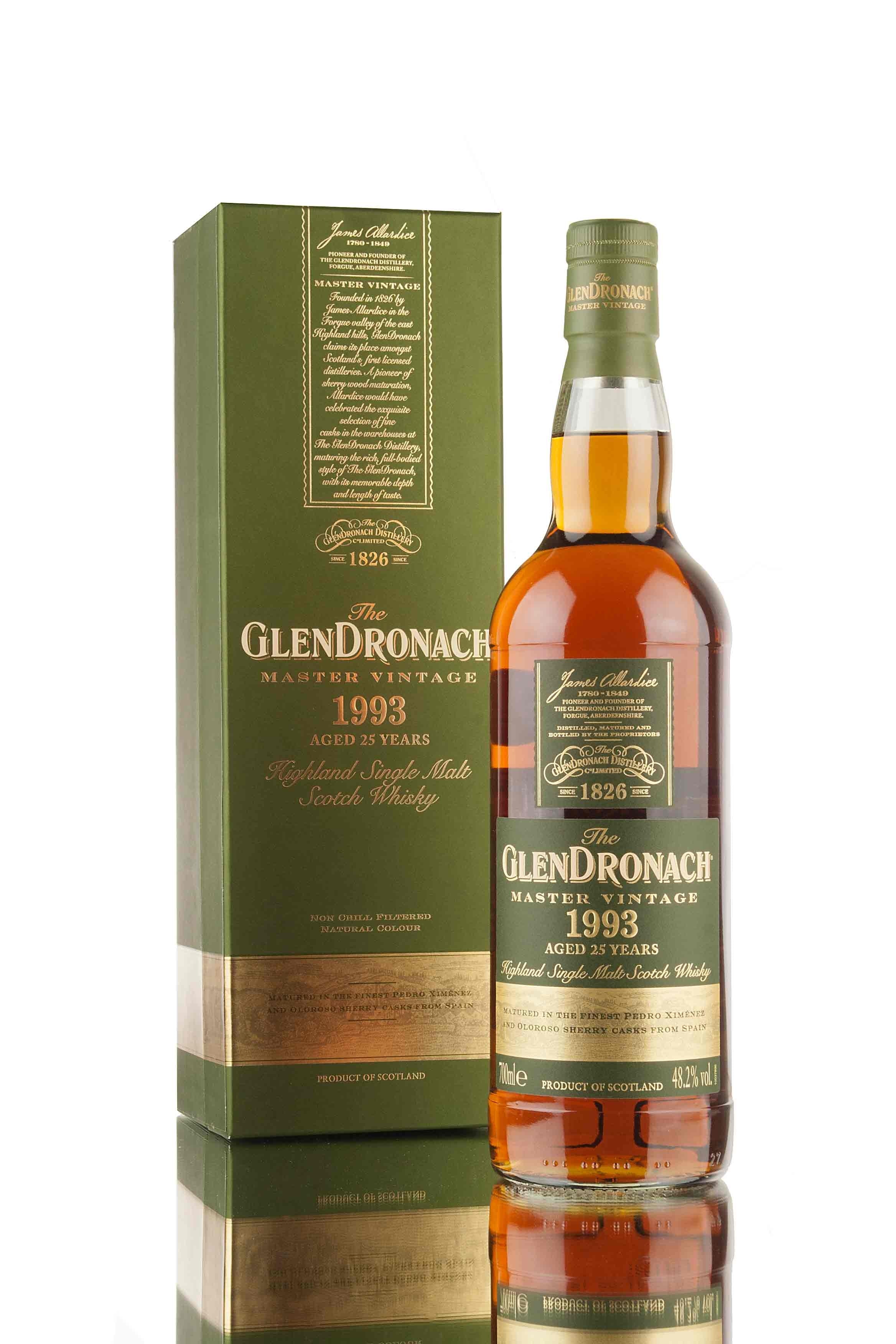 GlenDronach 25 Year Old - 1993 | Master Vintage