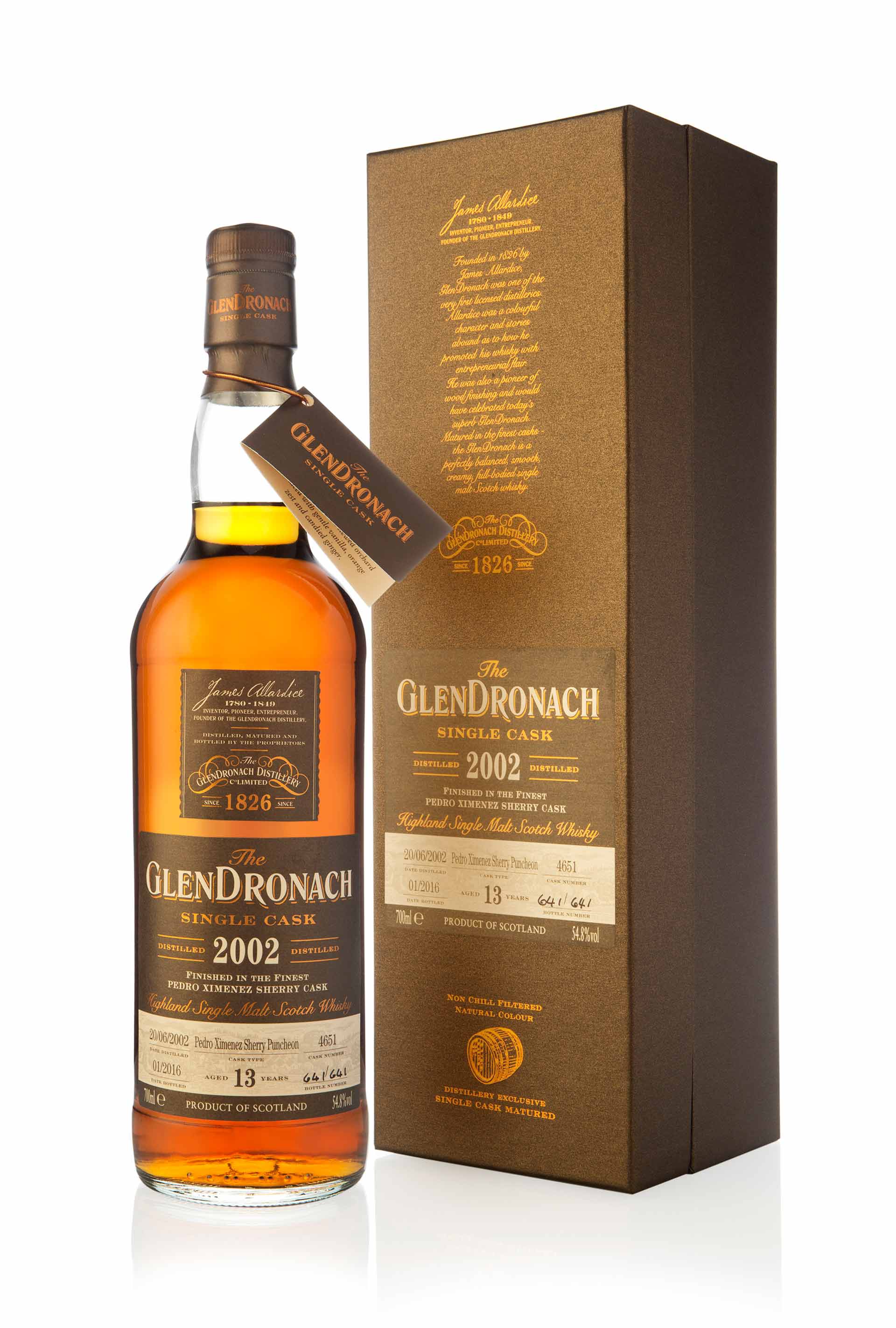GlenDronach 2002 - 13 Year Old / Cask 4651 Batch 13