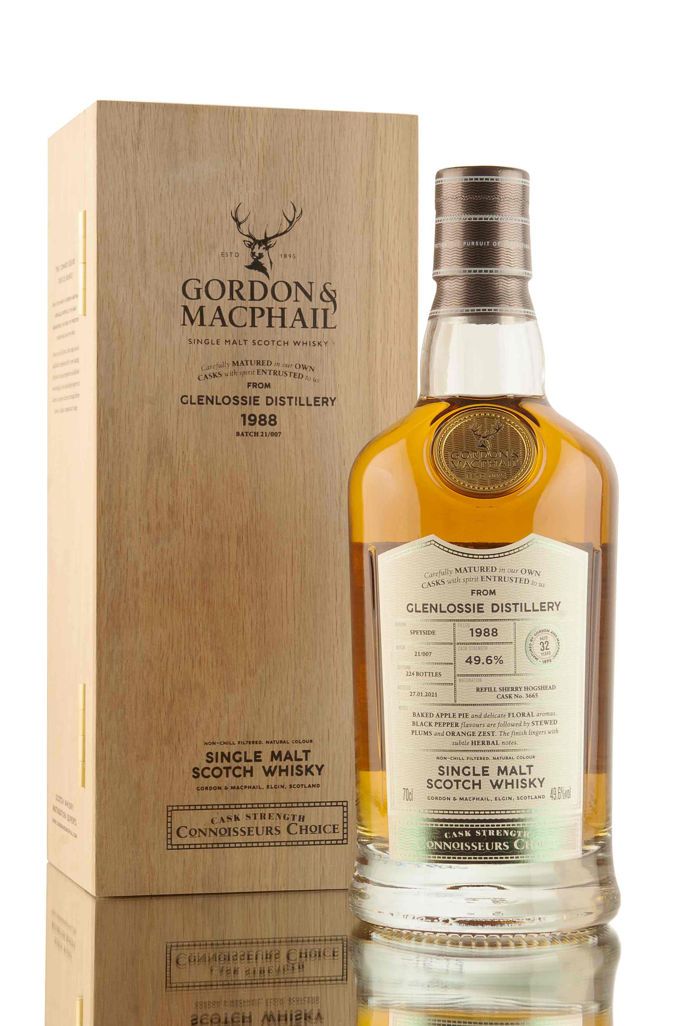 Glenlossie 32 Year Old - 1988 | Cask 3665 | Connoisseurs Choice (G&M) | Gordon & MacPhail | Abbey Whisky