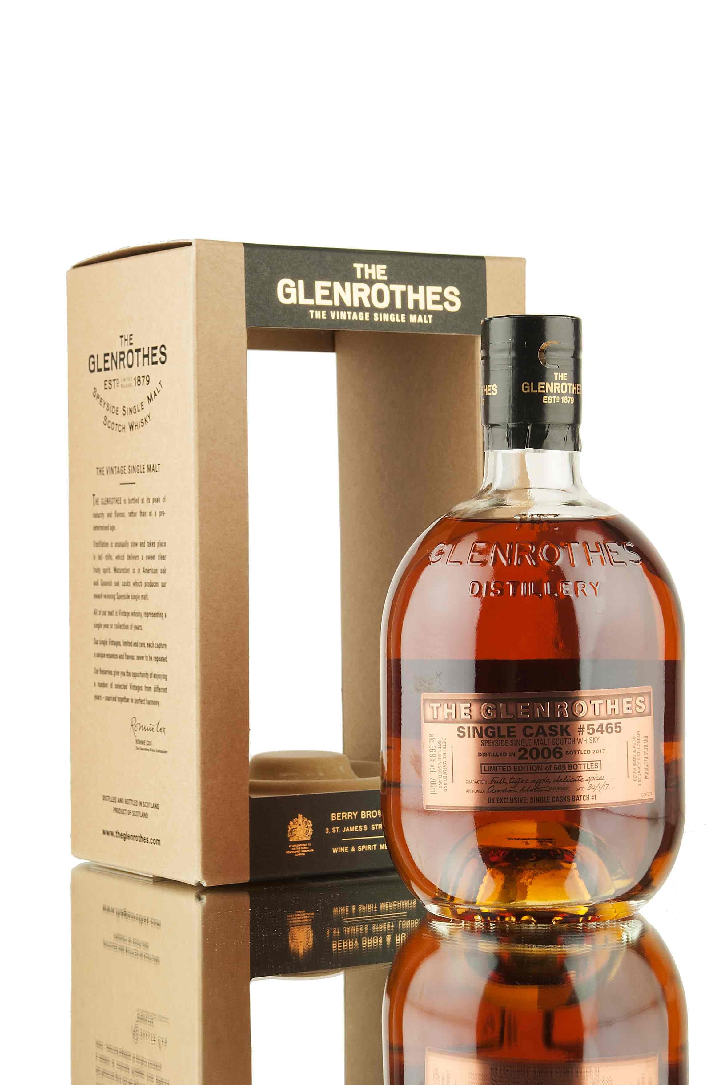 Glenrothes 2006 Single Cask 5465 | UK Exclusive