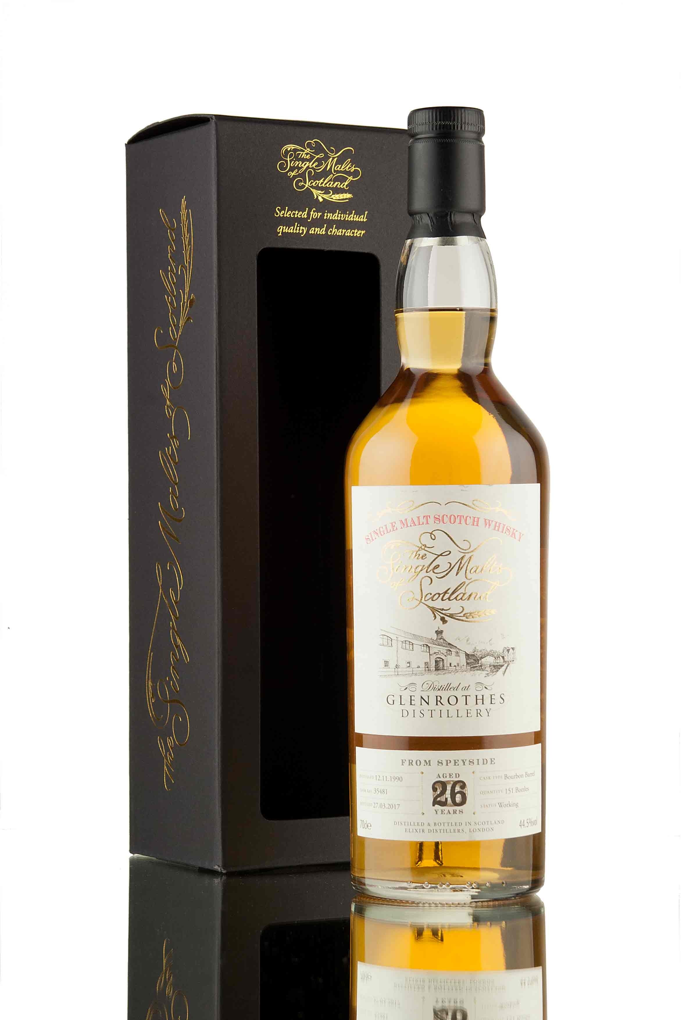 Glenrothes 26 Year Old - 1990 | Cask 35481 | The Single Malts of Scotland