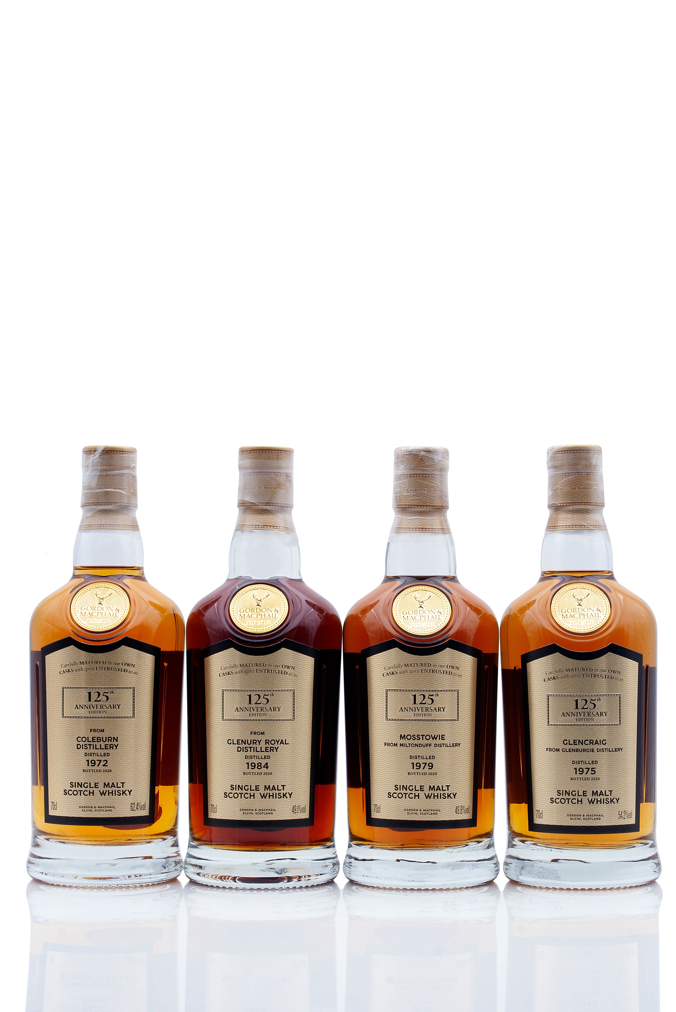Gordon & MacPhail 125th Anniversary Editions - Full Set | Abbey Whisky Online